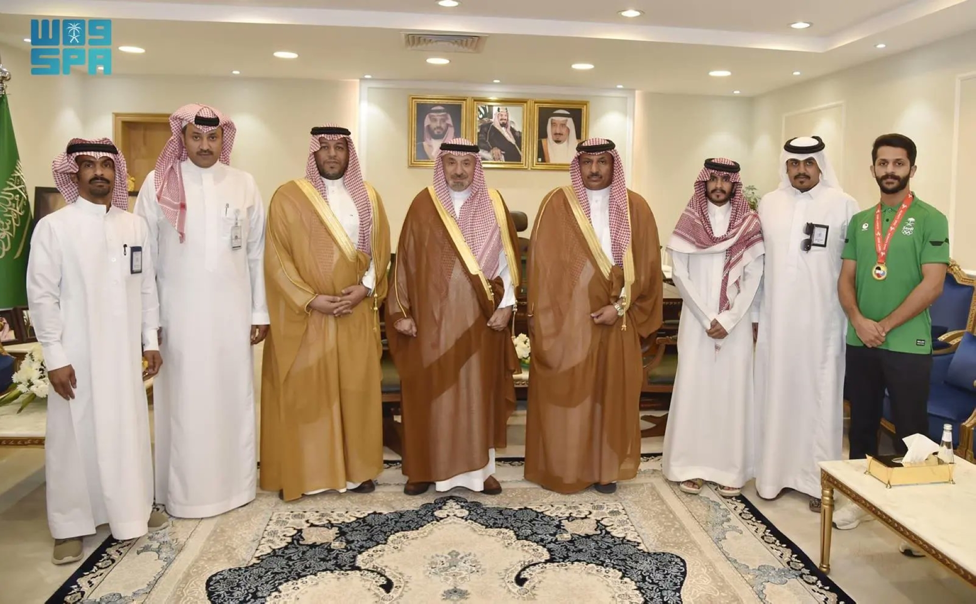 أمير نجران يستقبل "مدير فرع الرياضة"