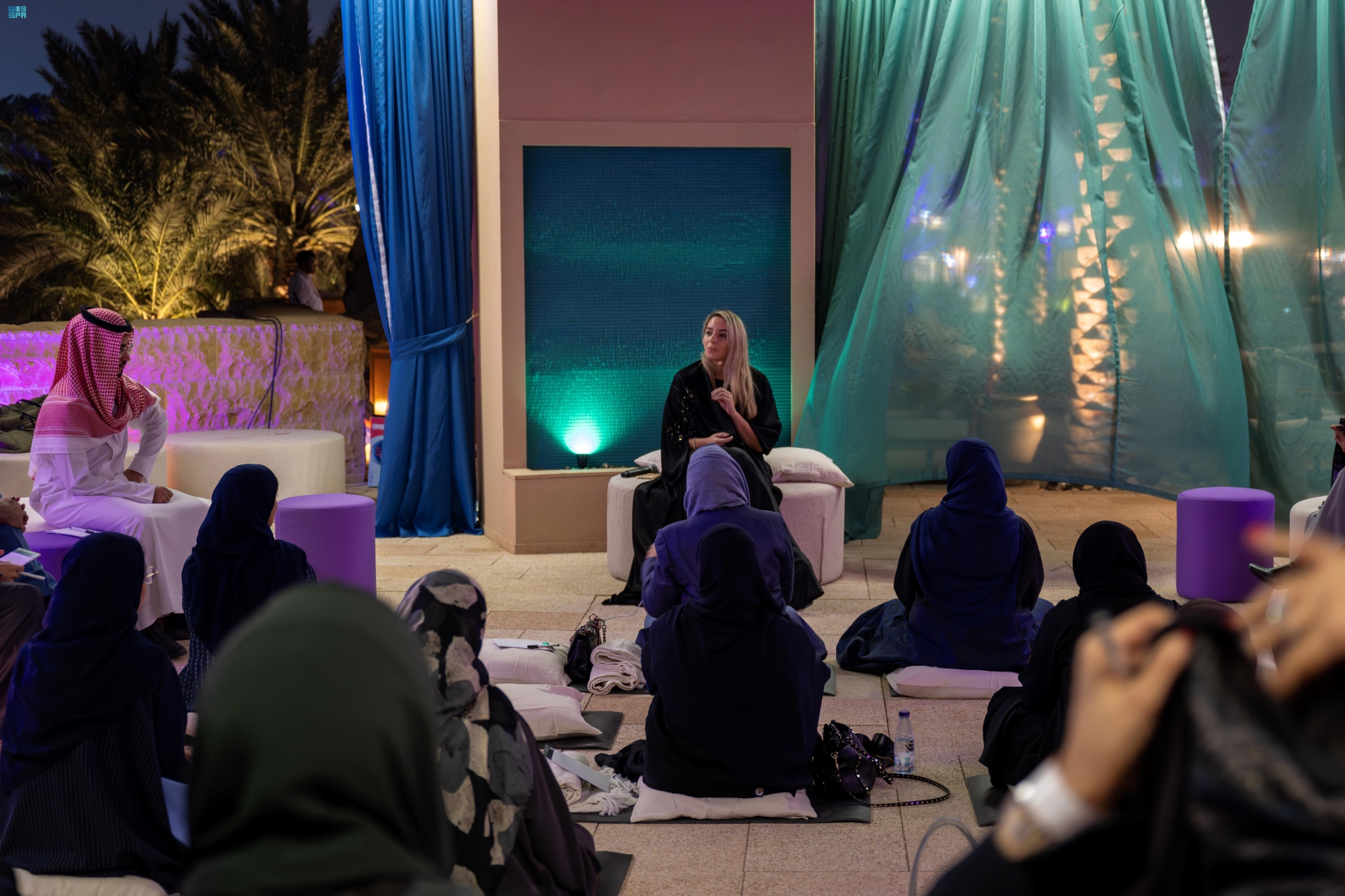 "الواحة" تجذب زُوّار "مسك"