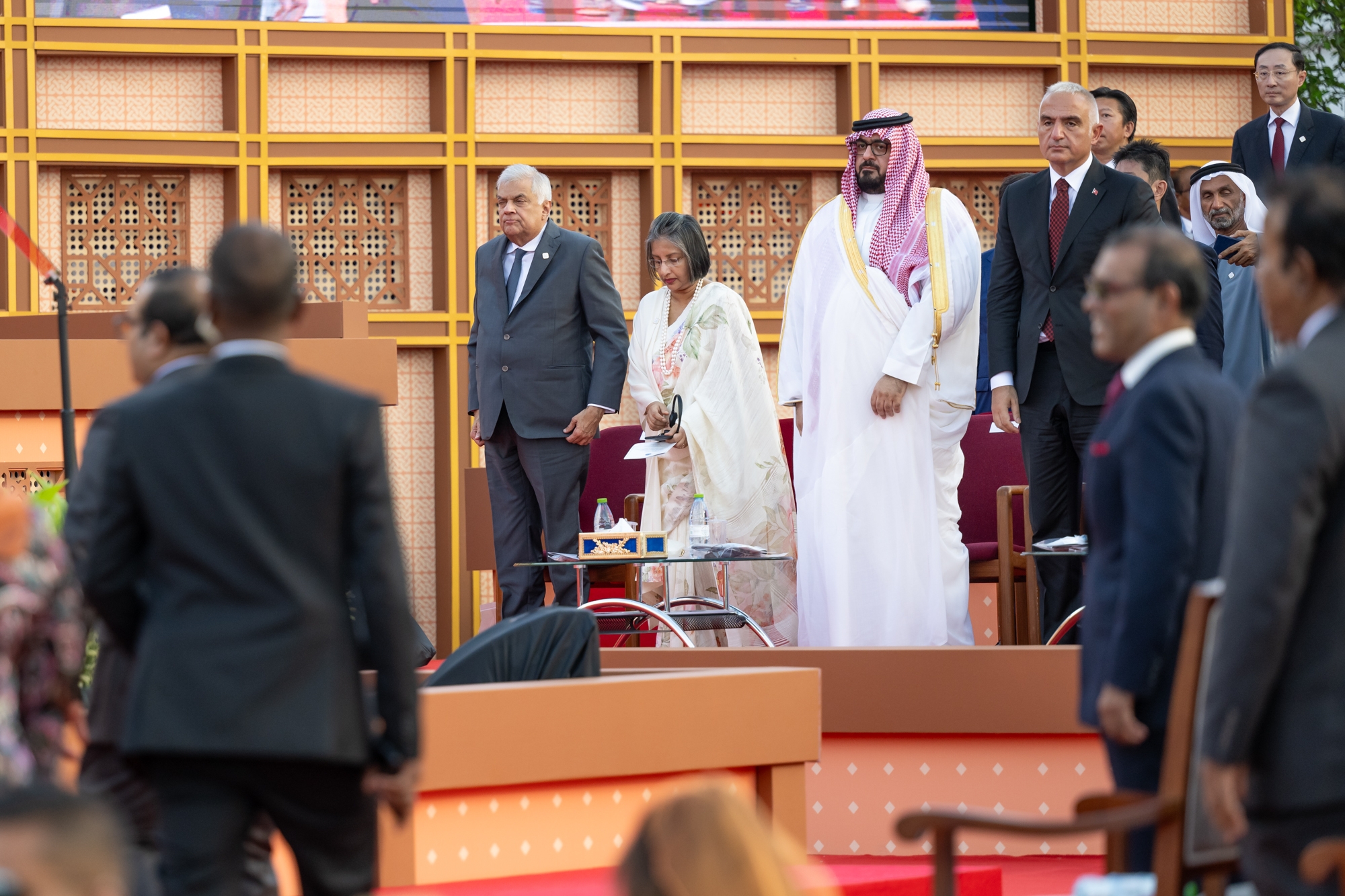 "الإبراهيم" يشارك بحفل تنصيب رئيس المالديف