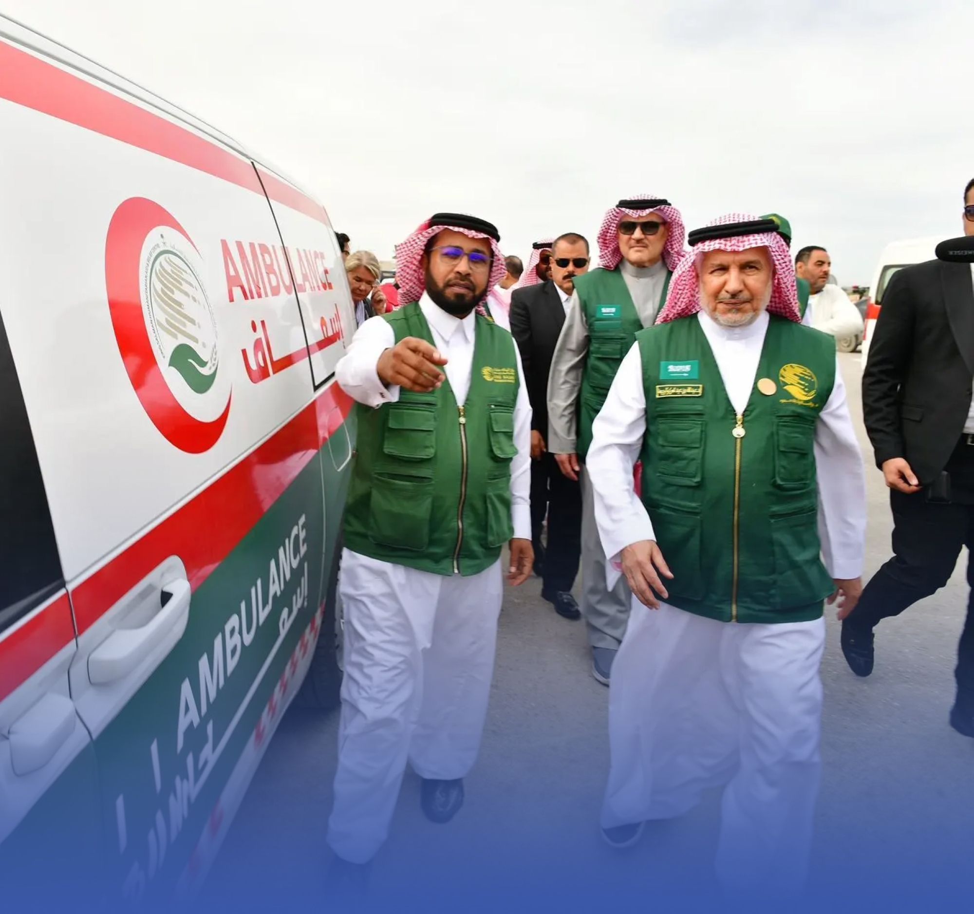 "الربيعة" يقف على قوافل الخير "الغزاوية"