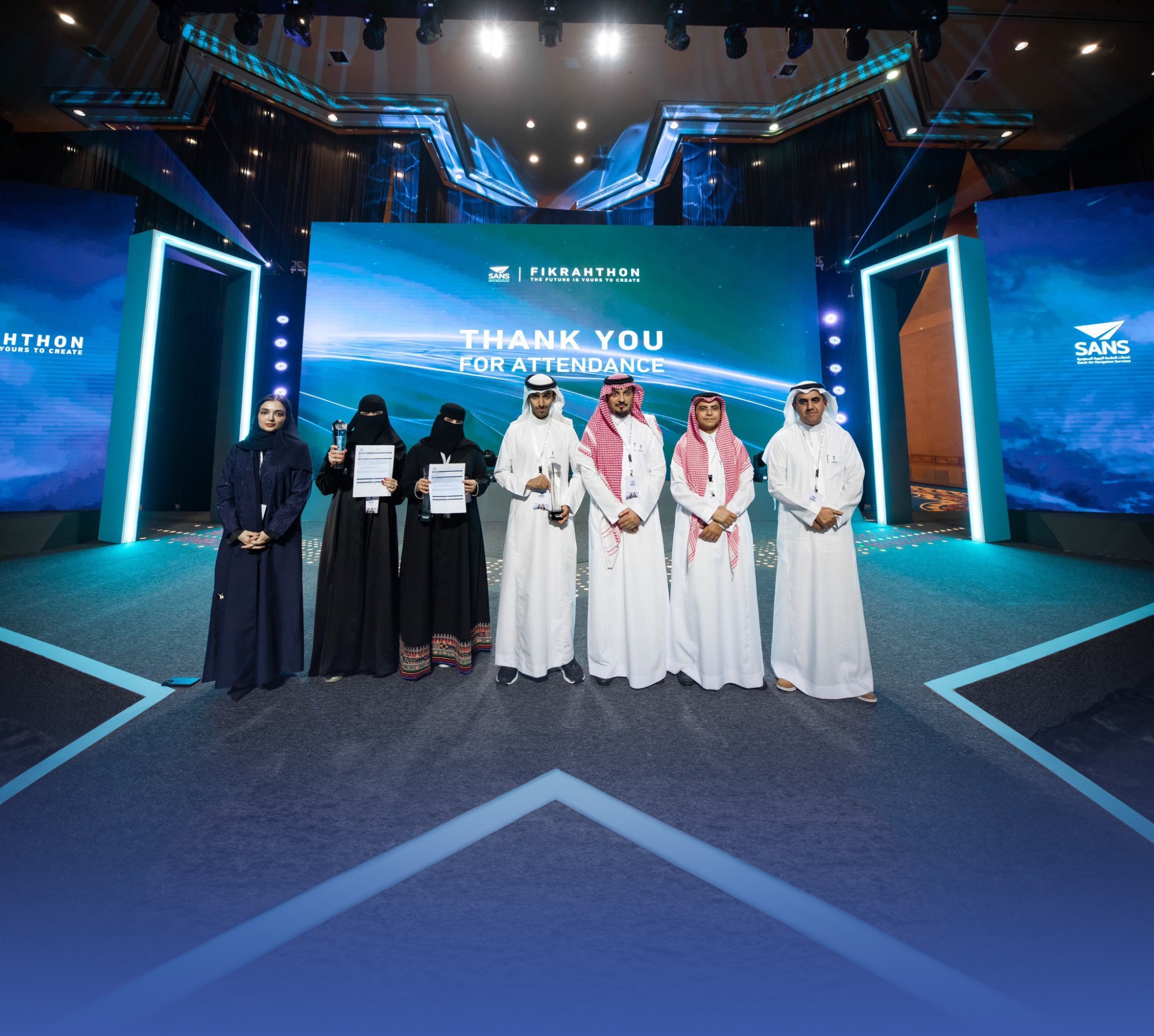 "الملاحة الجوية" تختتم "فكرة ثون"