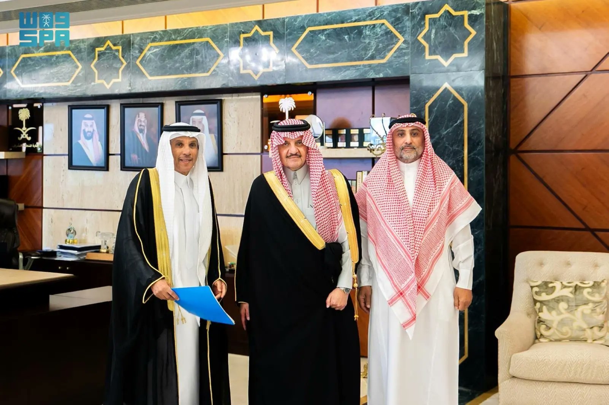 أمير الشرقية يستقبل رئيس "النهضة"