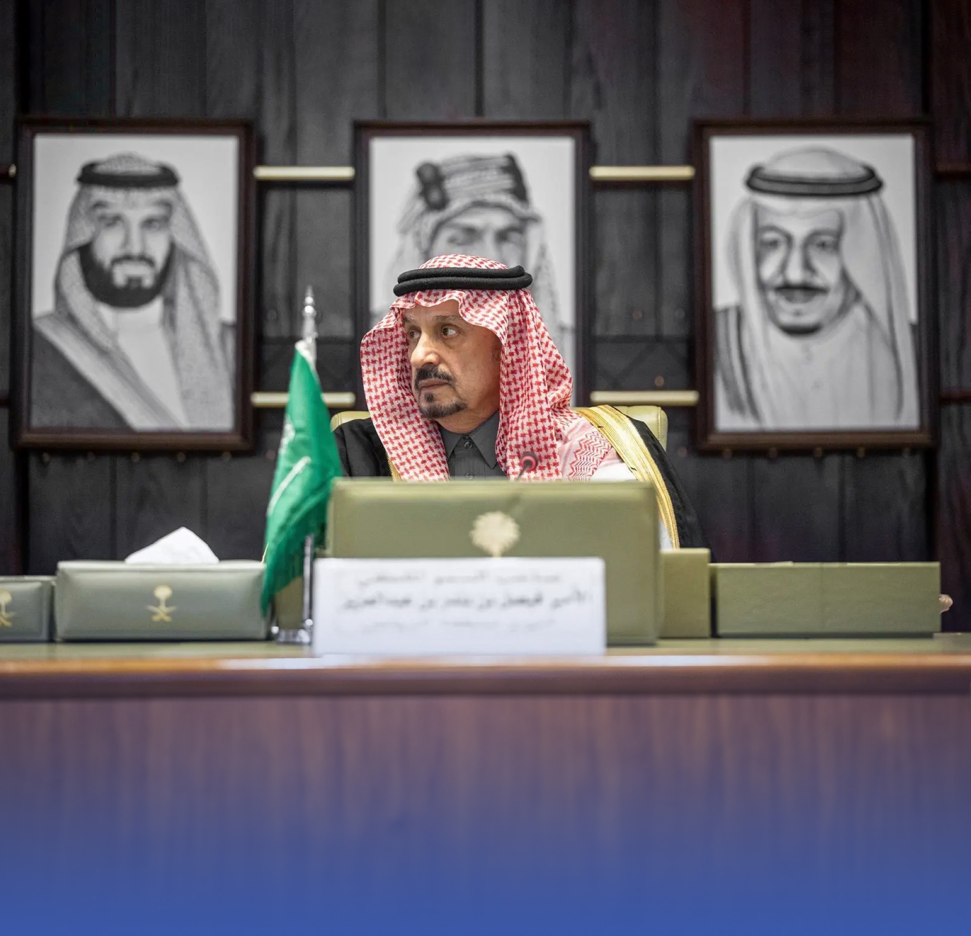 أمير الرياض يتابع مشروع "تصريف السيول"