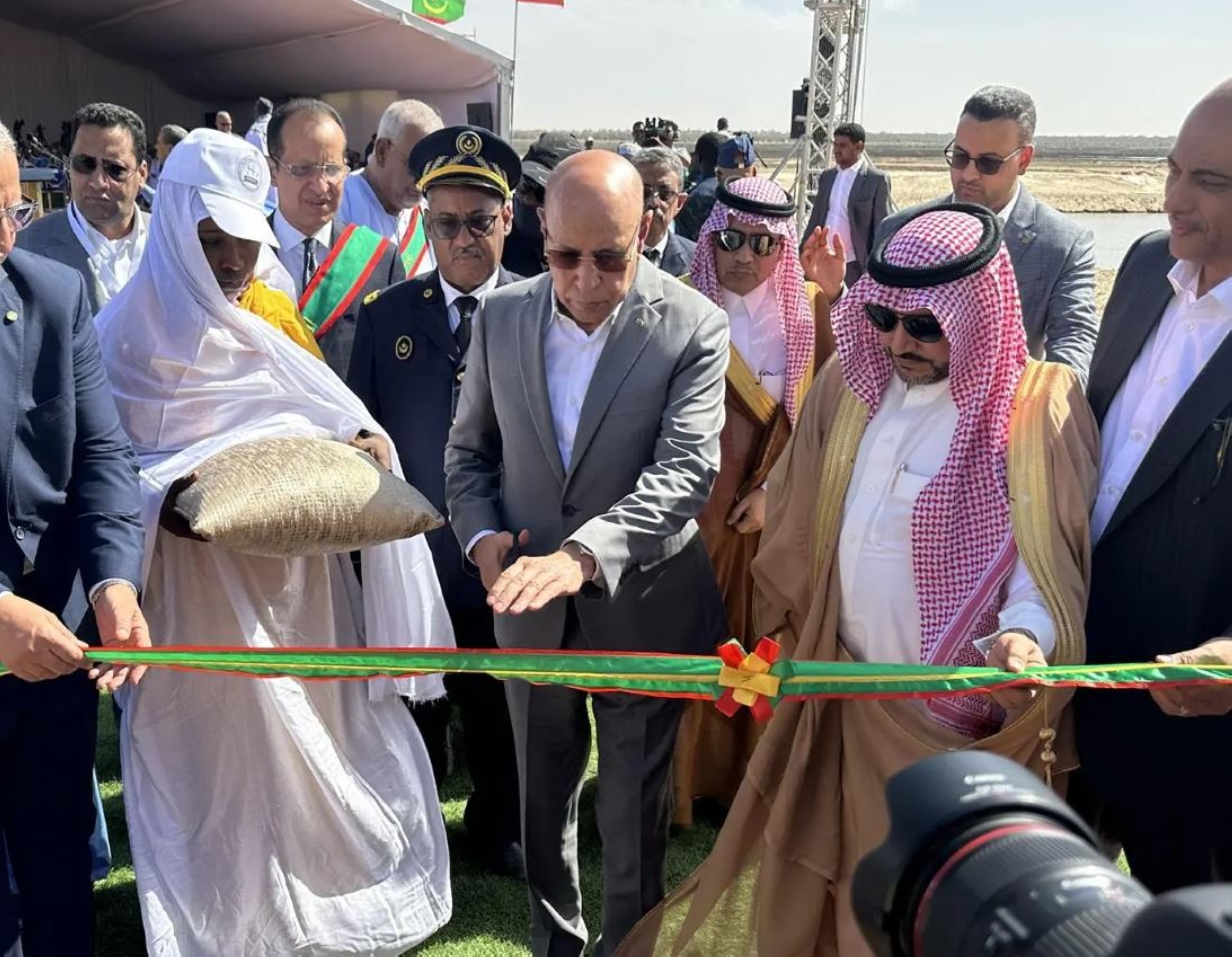 "السعودي للتنمية" يفتتح "أركيز" الزراعي بموريتانيا