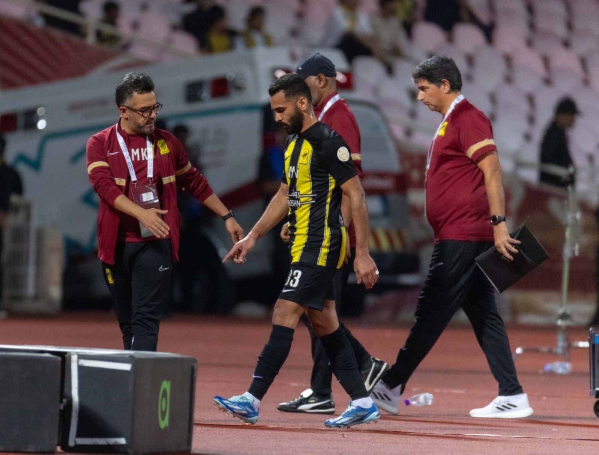 "مدالله" يعتذر لجماهير "الاتحاد"