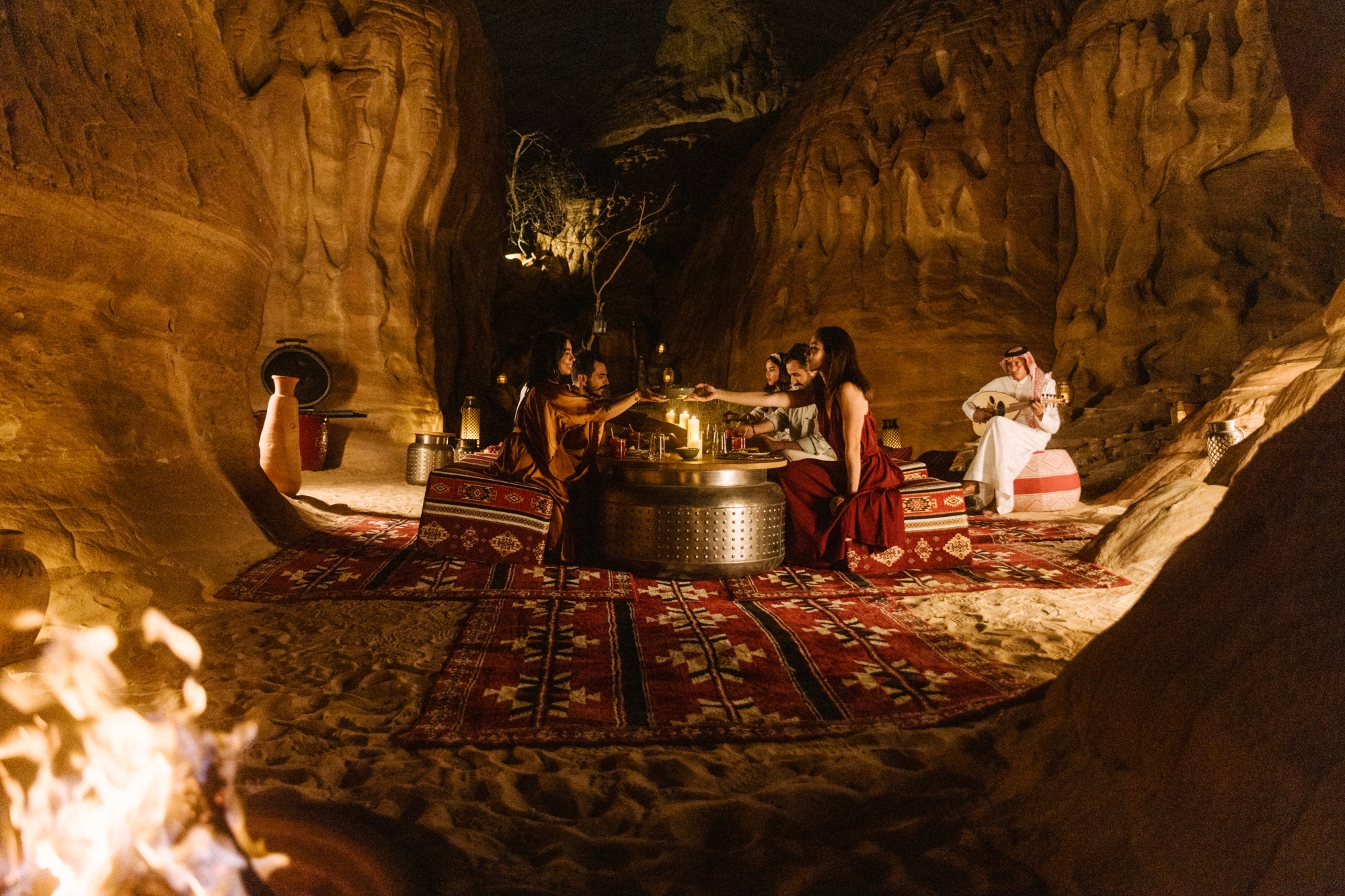 في العلا.. "رأس السنة" أحلى