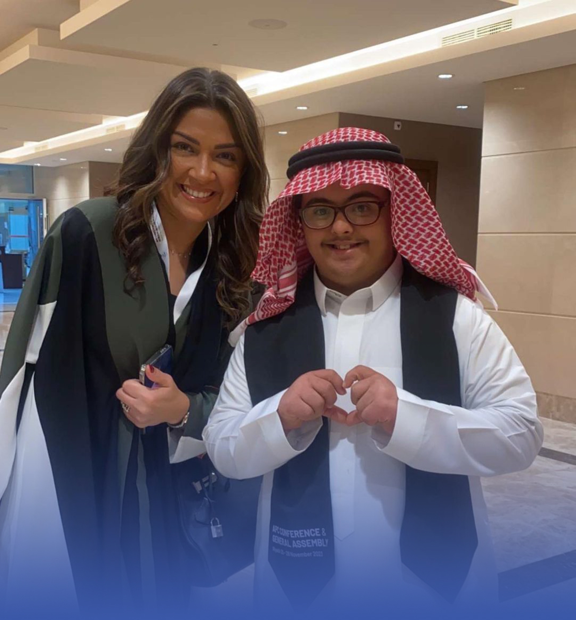 "العواد".. قاهر الإعاقة و"بطل" المنصات
