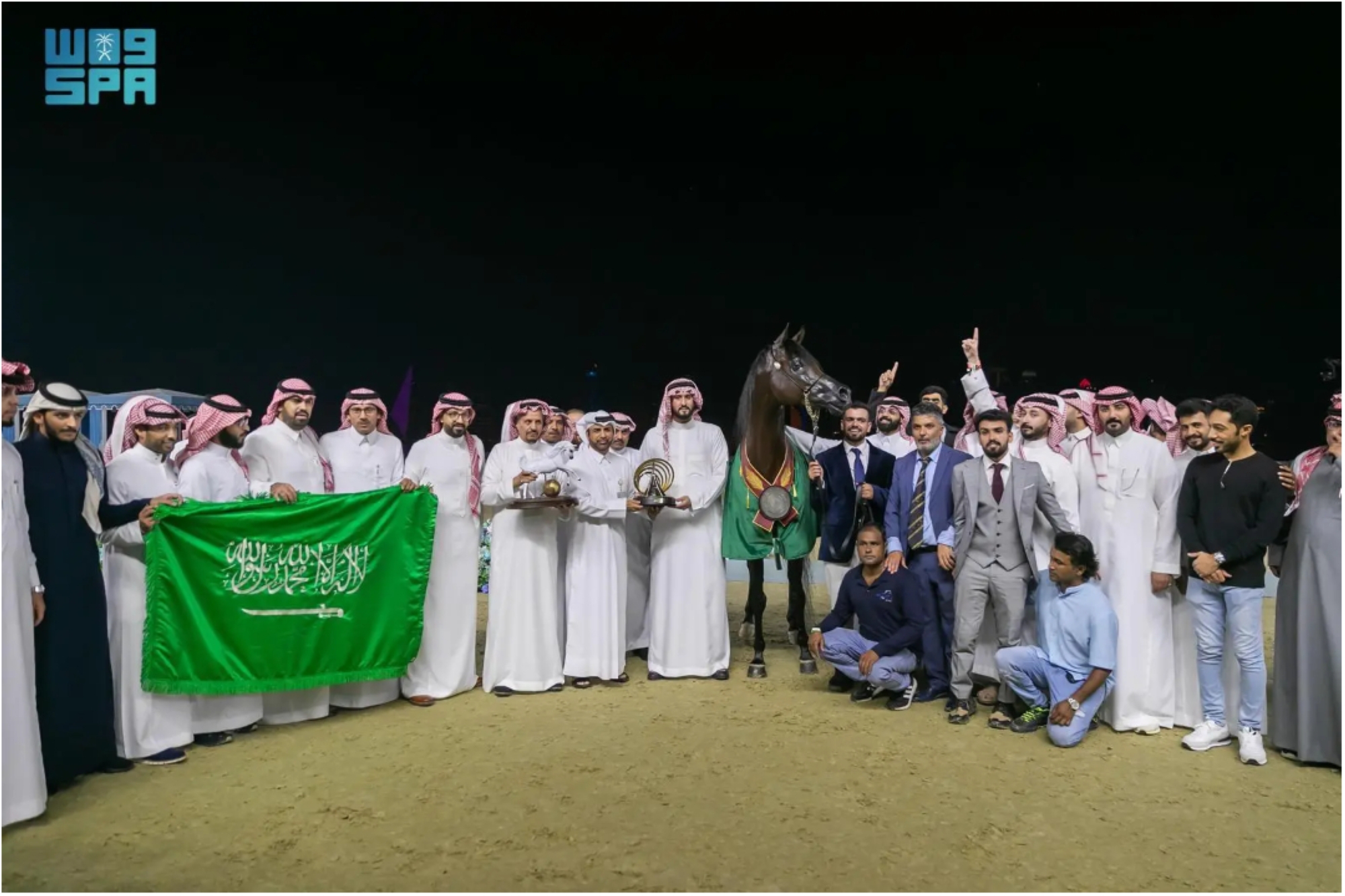"مربط عذبة" يحقق عالمية "جمال الخيل"