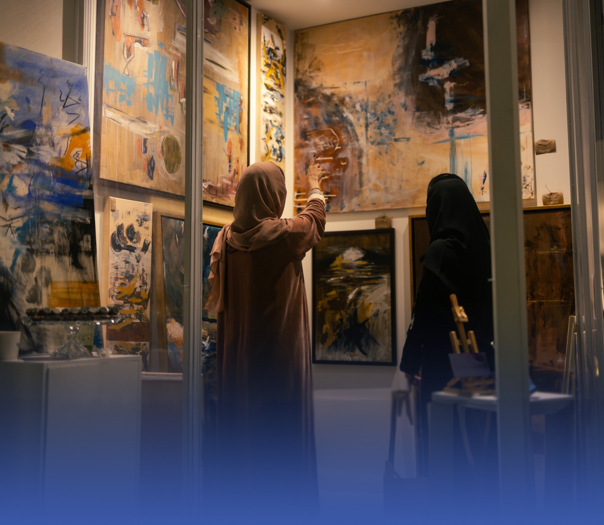 "مسك للفنون".. رسم حر واستقطاب "فنانين"