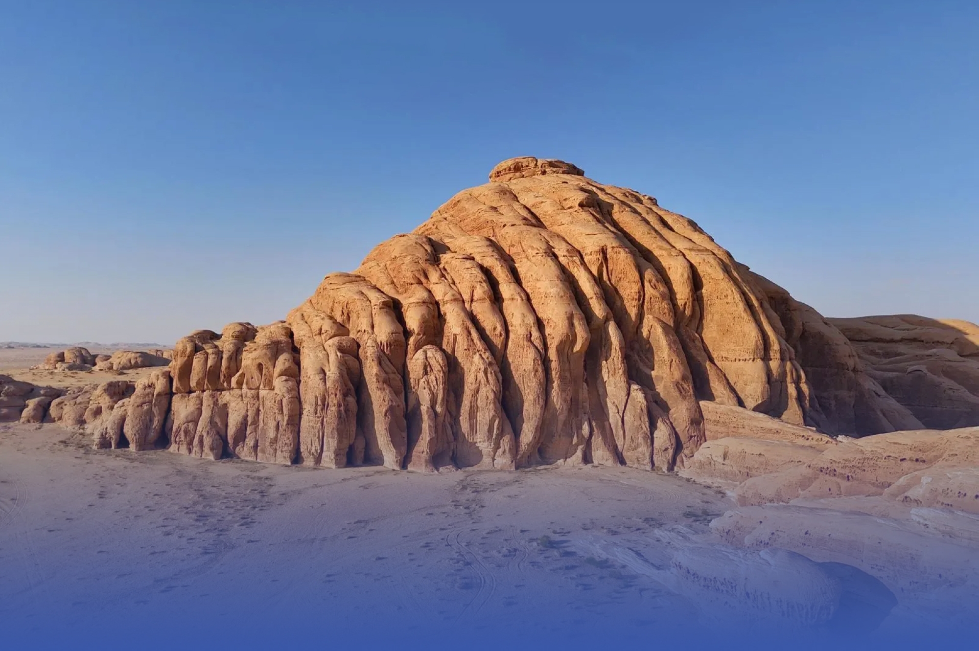 "جبل الغلالة" درب القوافل