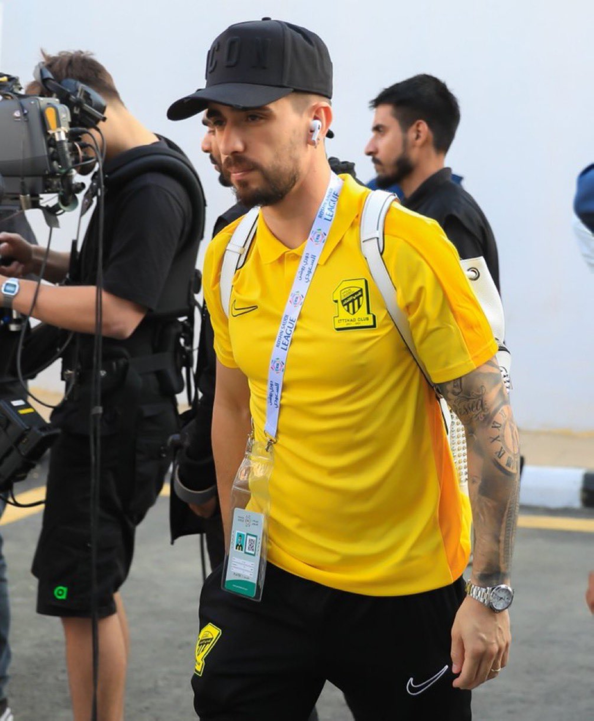لاعبا الاتحاد: نتطلع للظهور بشكل مشرف بـ"المونديال"