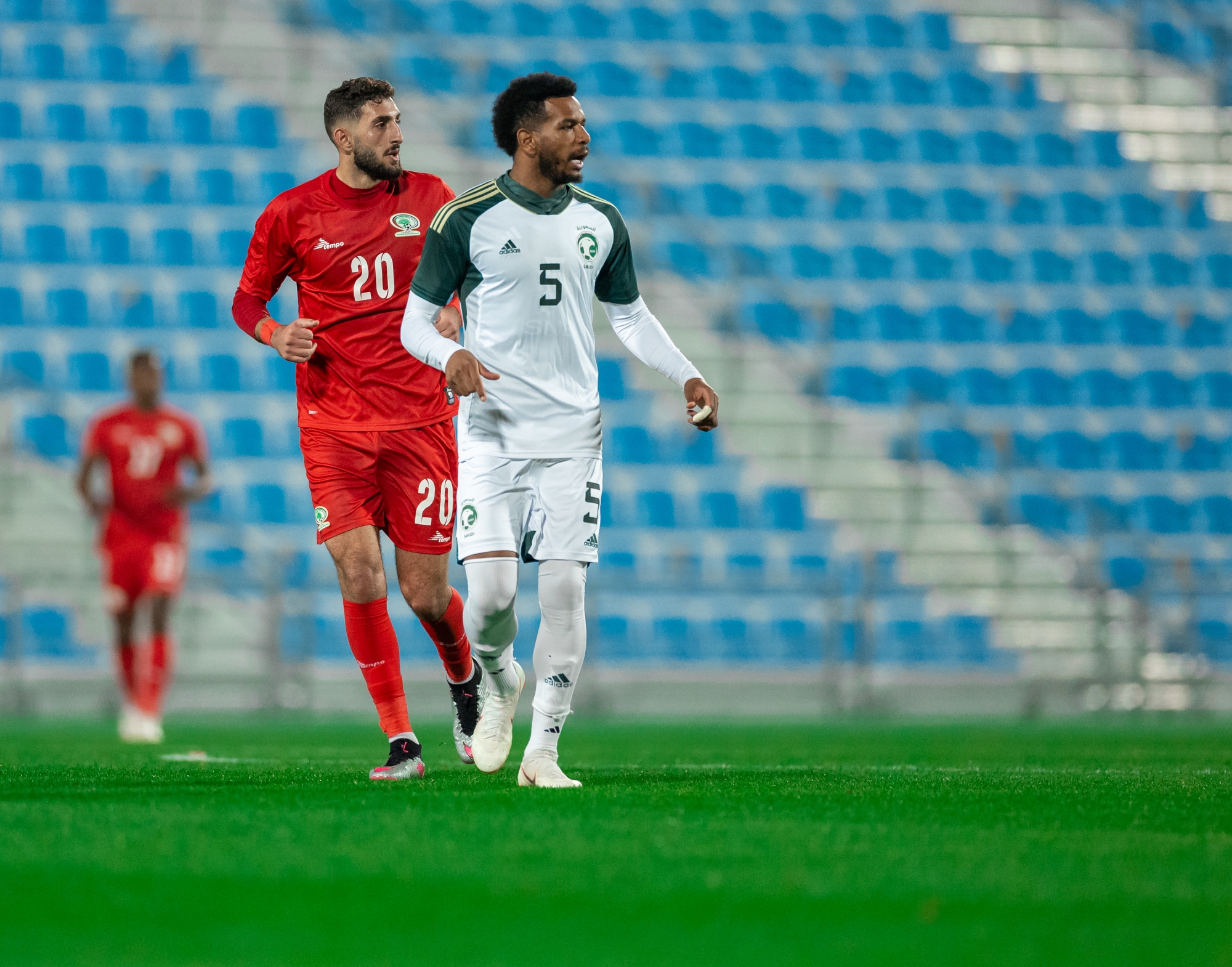 "الأخضر" يتعادل سلبياً مع فلسطين "ودياً"