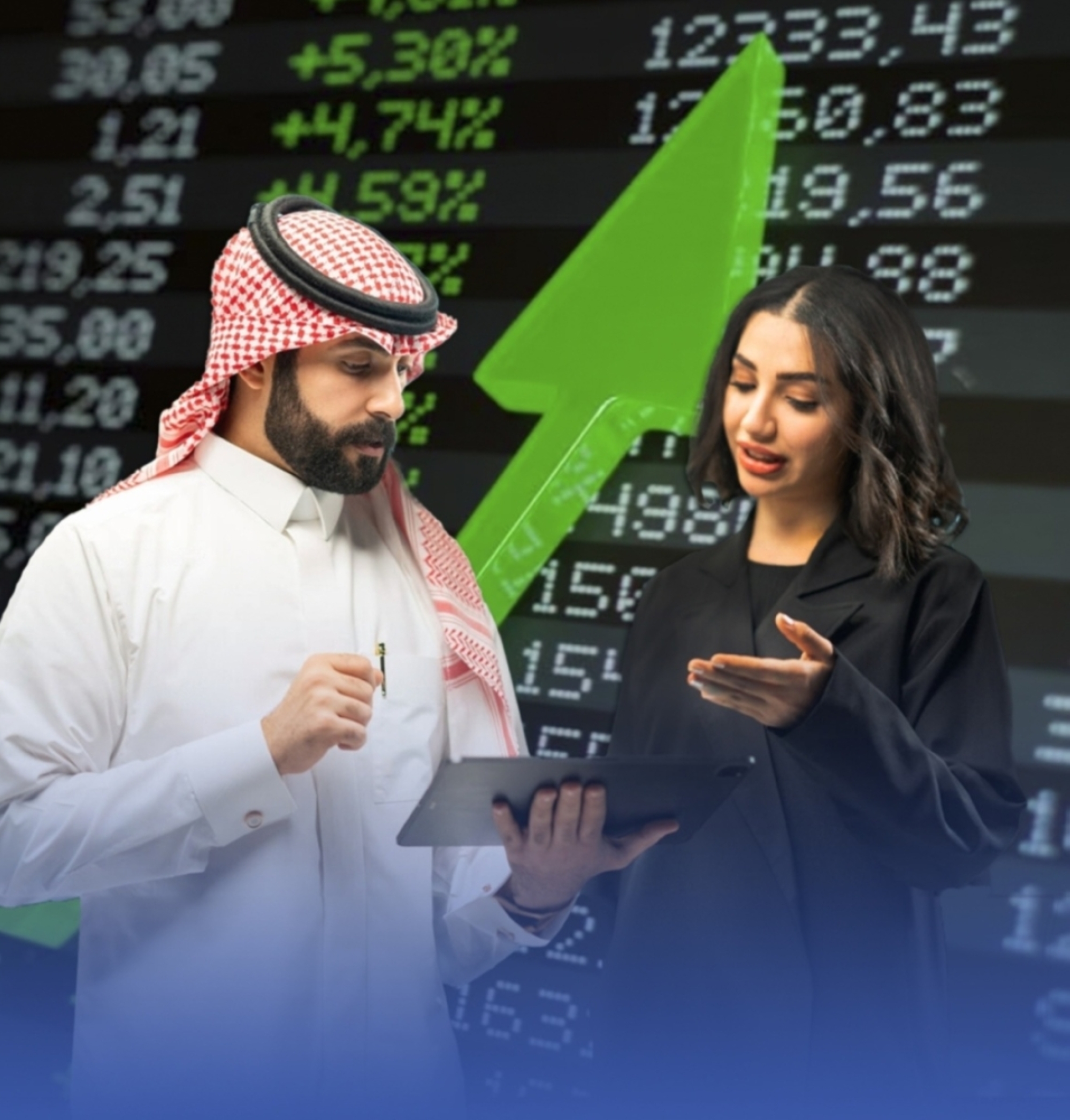 "تاسي" فوق "12 ألف" نقطة 5 جلسات متتالية