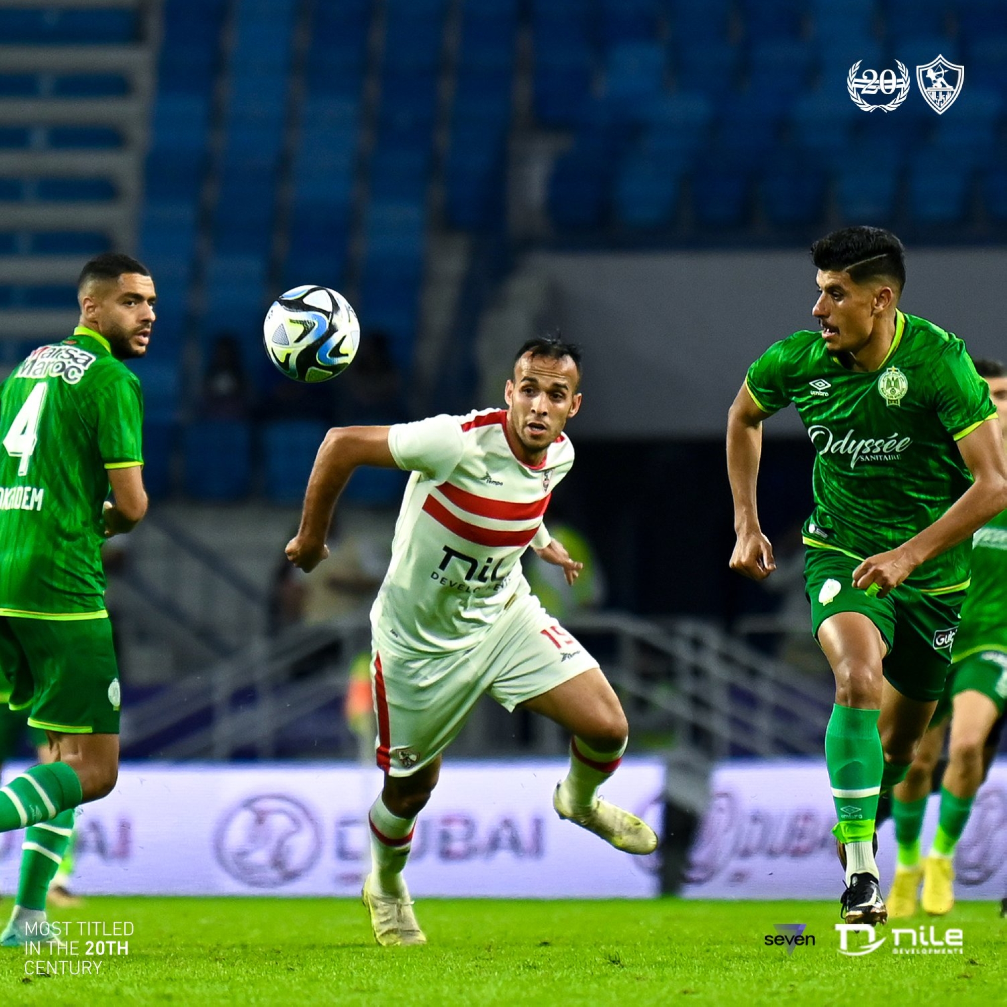 الزمالك يتأهل لنهائي "كأس دبي للتحدي"