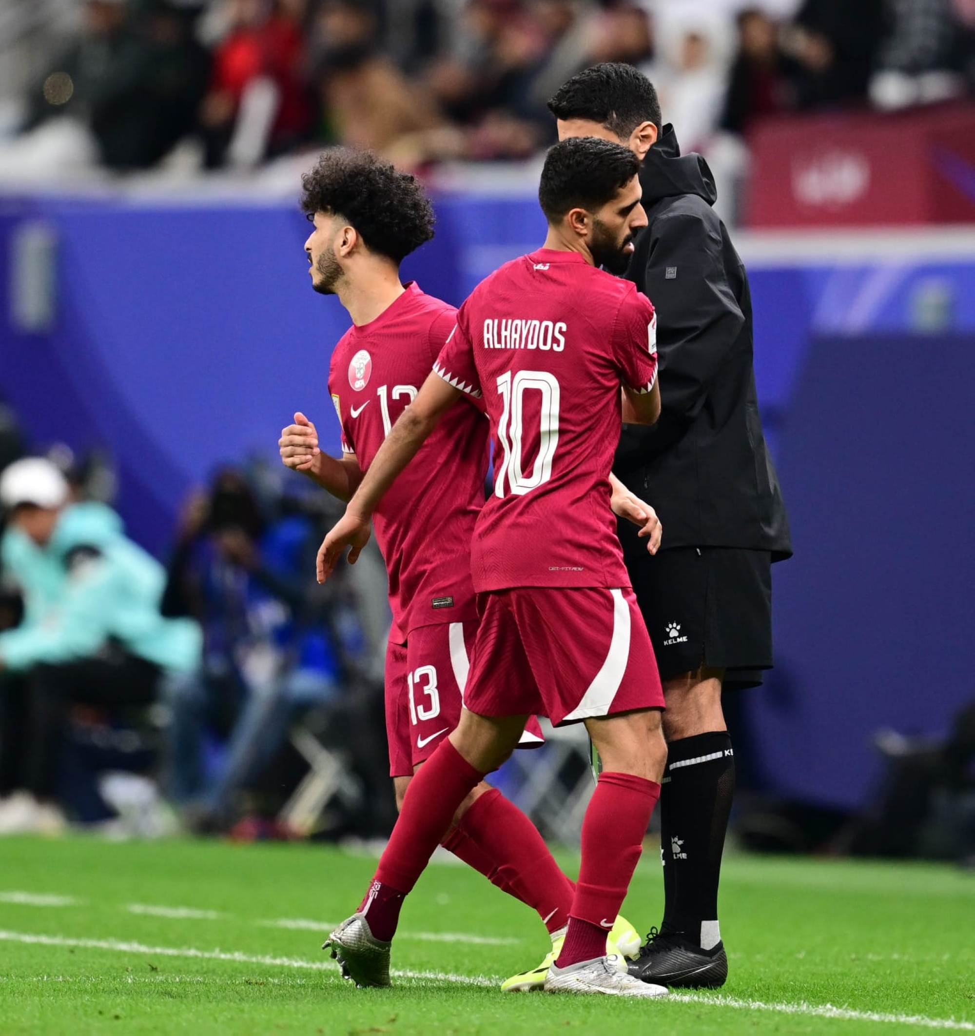 "برشم" يقود "قطر" لقبل نهائي "كأس آسيا"