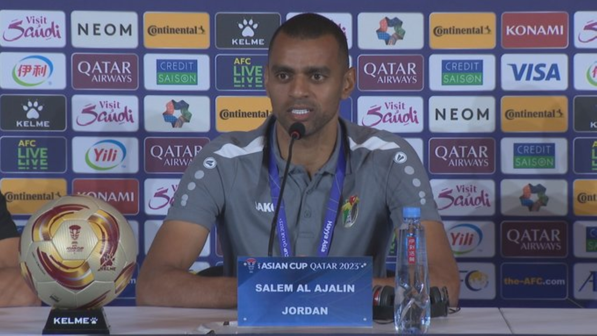 لاعب الأردن: نحلم بنهائي يليق بـ"الكرة العربية"