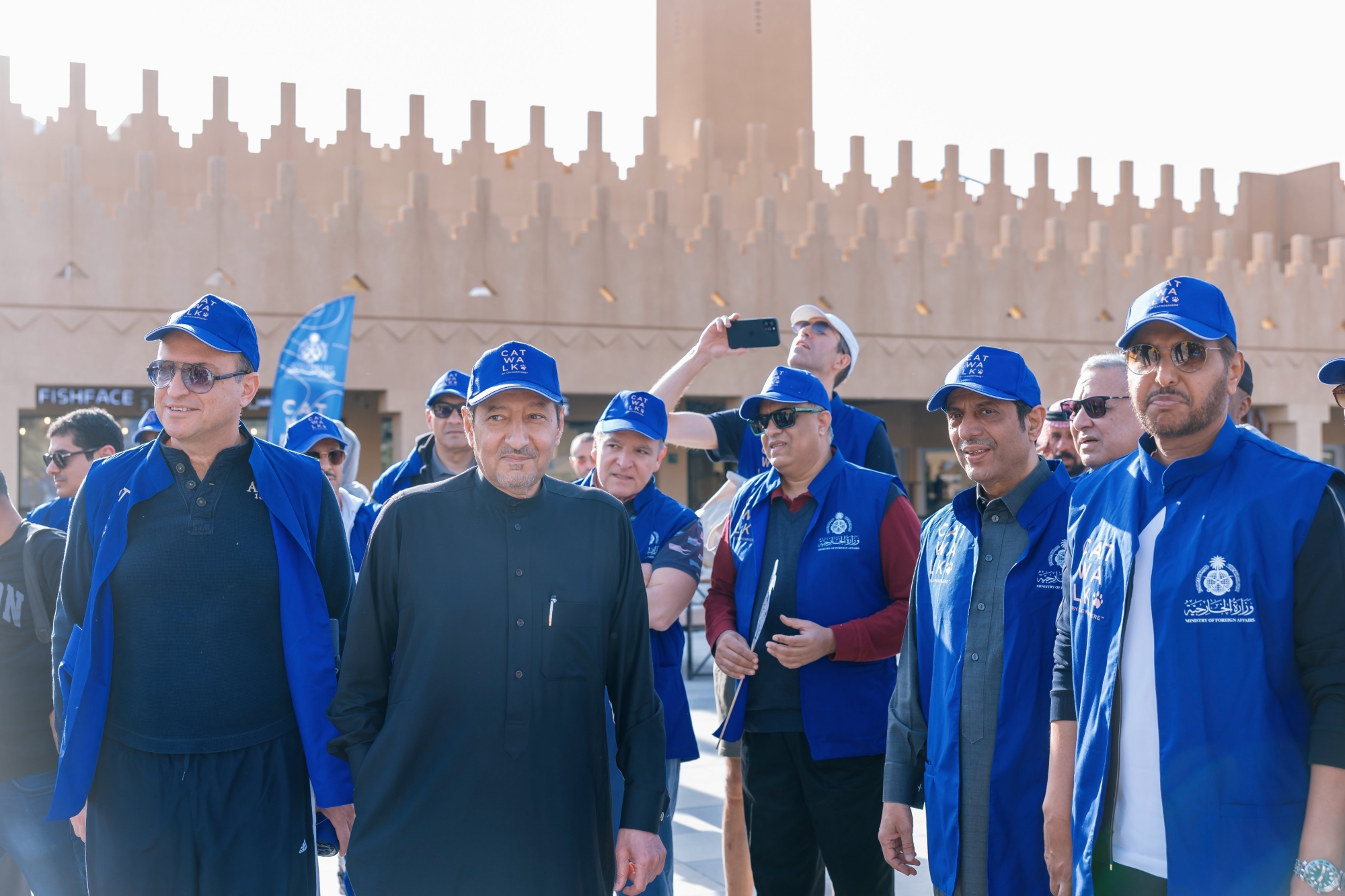 مسيرة "دبلوماسية" احتفاءً بيوم "النمر العربي"