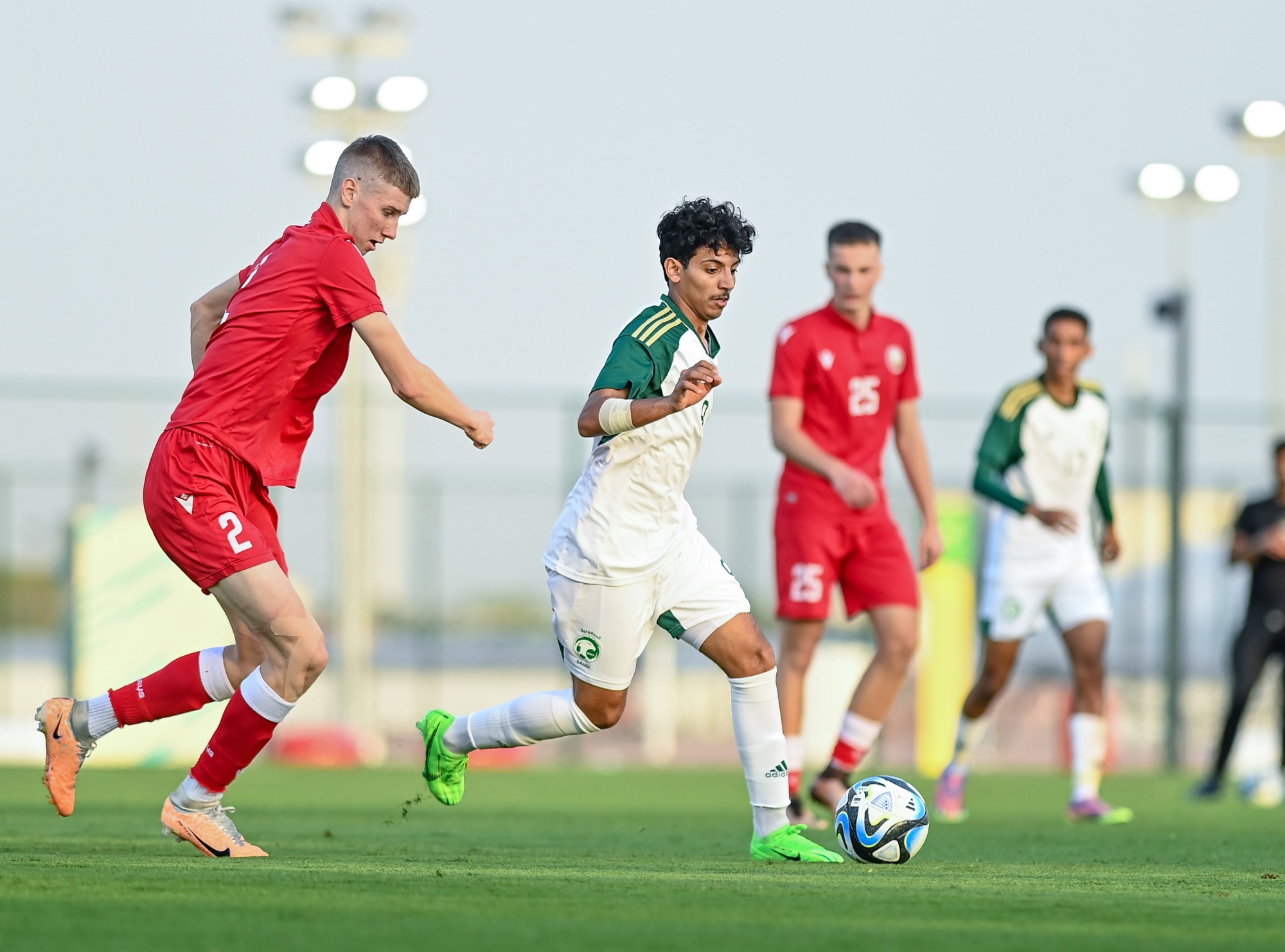 "الأخضر 18" يخسر من بيلاروسيا وديًا