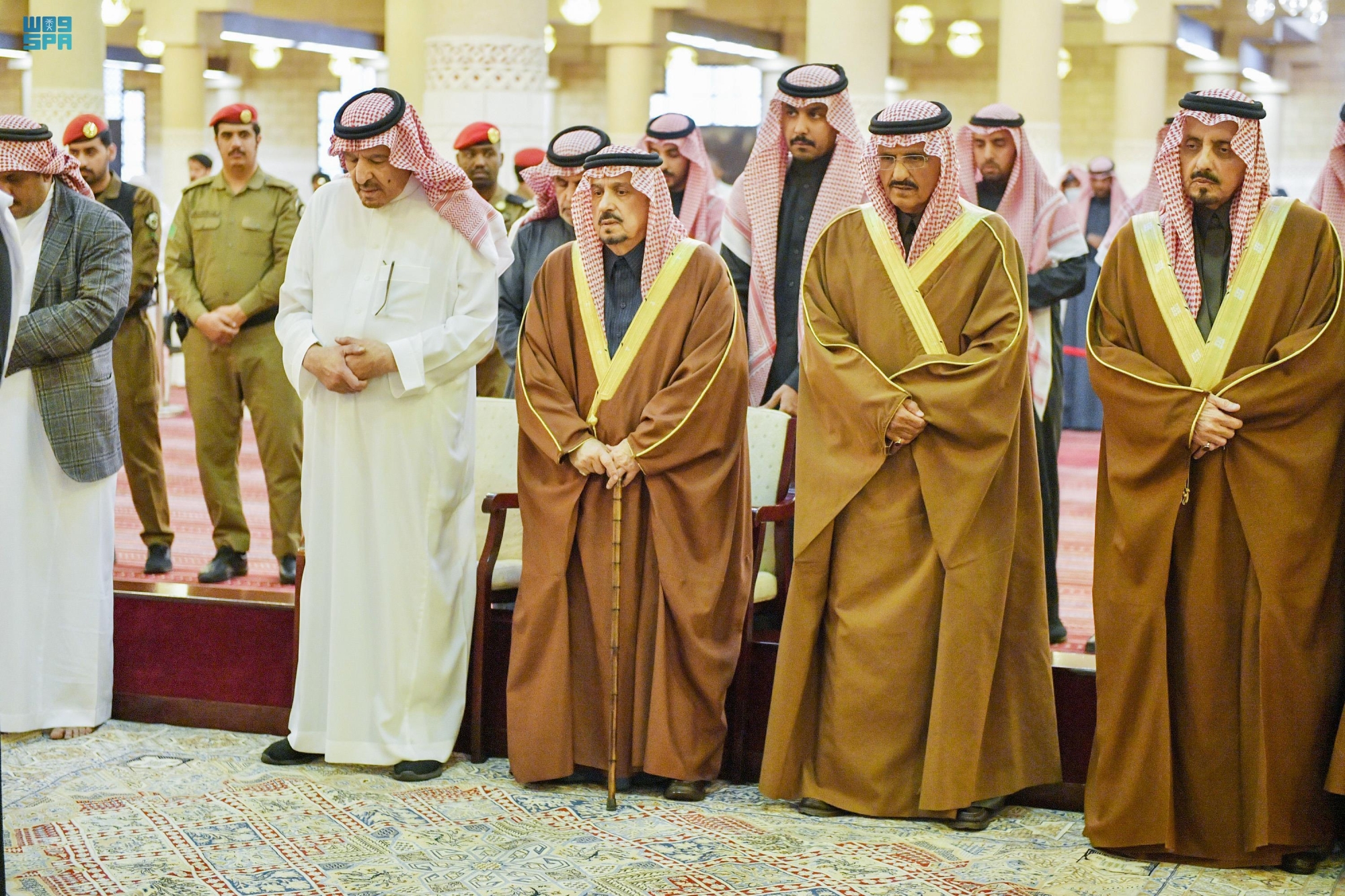 صلاة الميت على الأمير "تركي بن عبدالله بن ناصر"