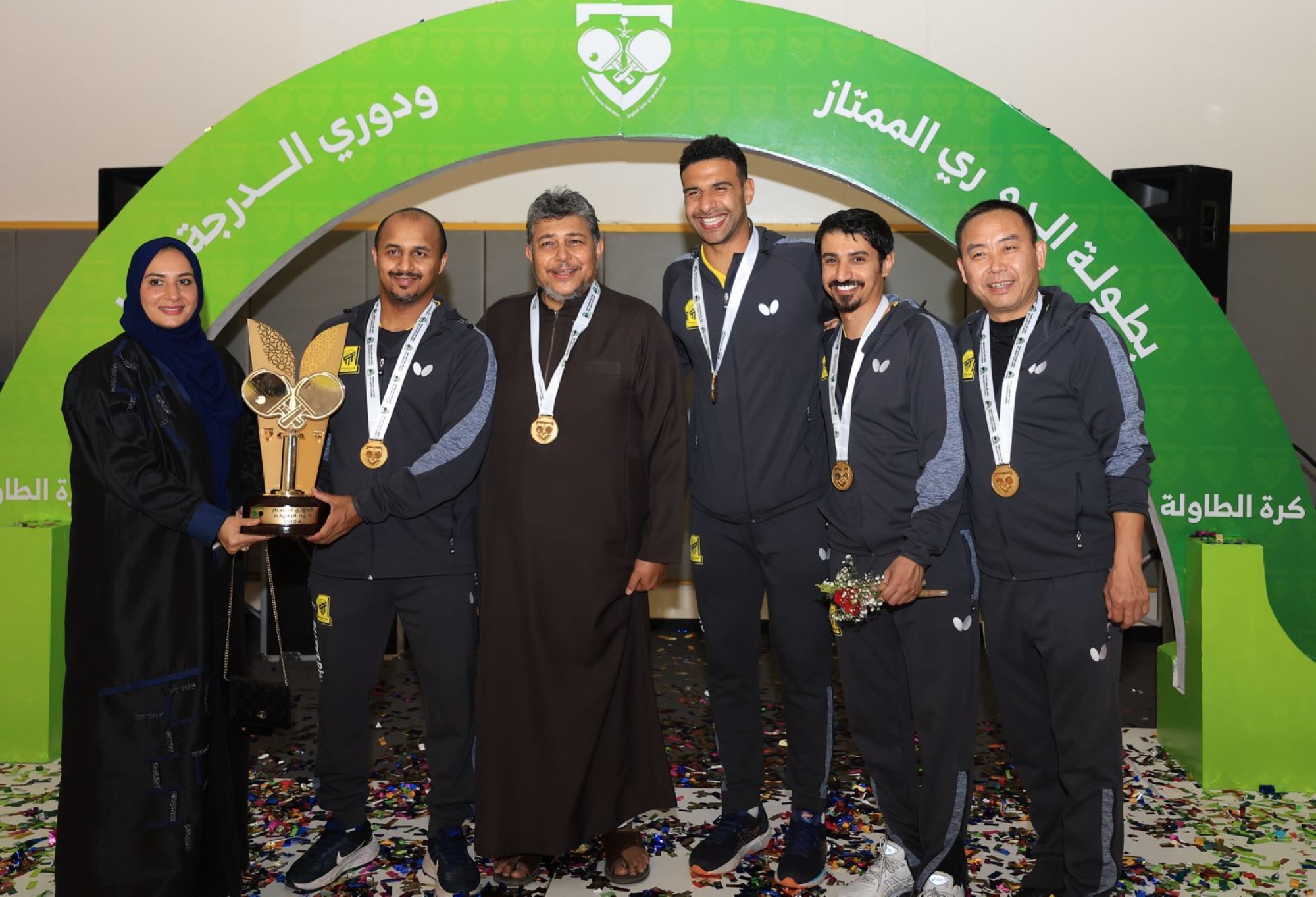 "الاتحاد بطل".. الابتسام والوحدة لـ"الممتاز"