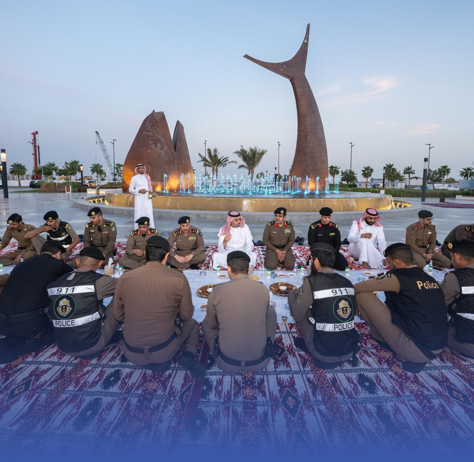 بن جلوي لرجال الأمن: خدمة وطنكم "أولوية"