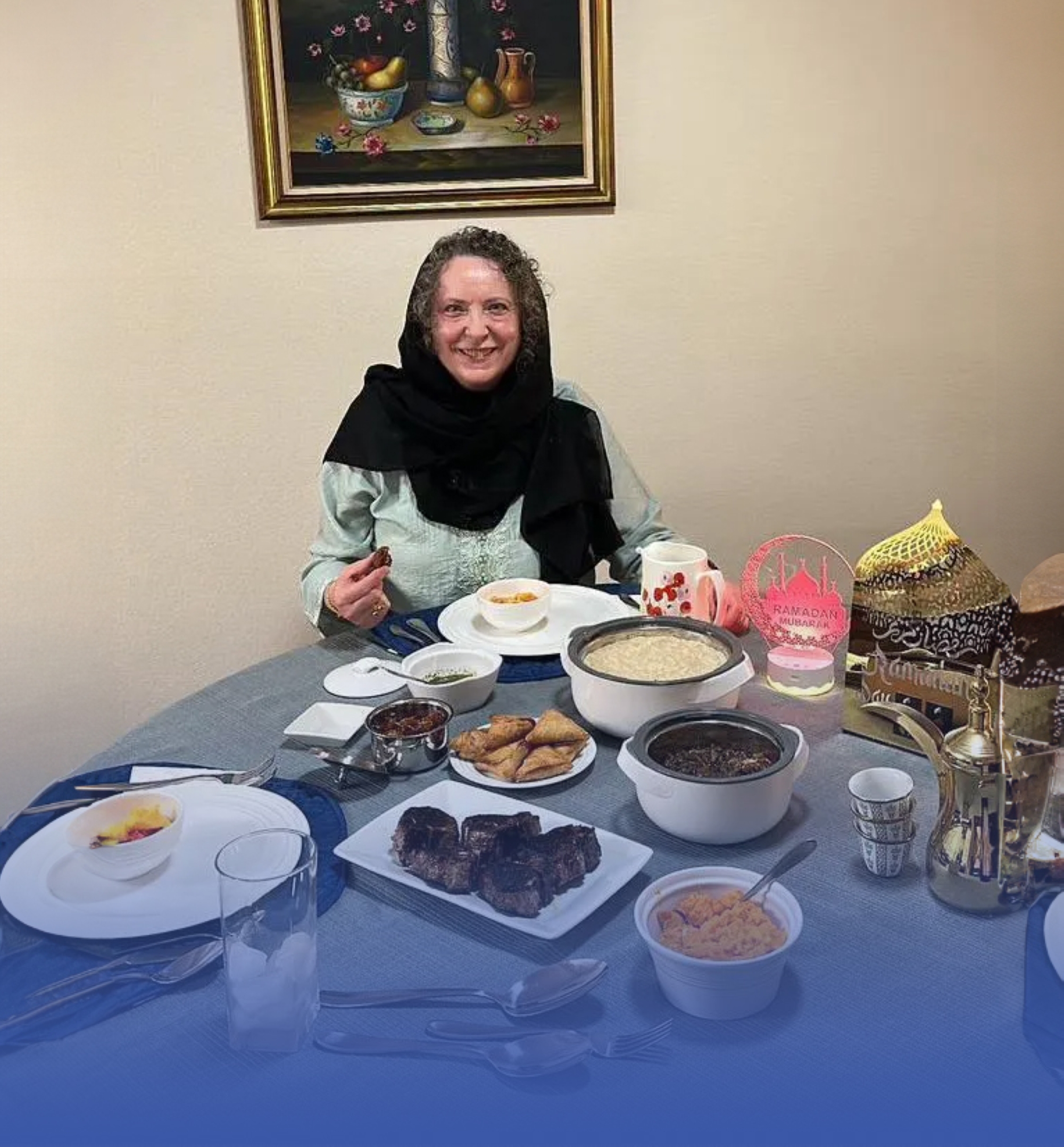 أمريكية تستضيف المبتعثين: "أصبحوا أبنائي"