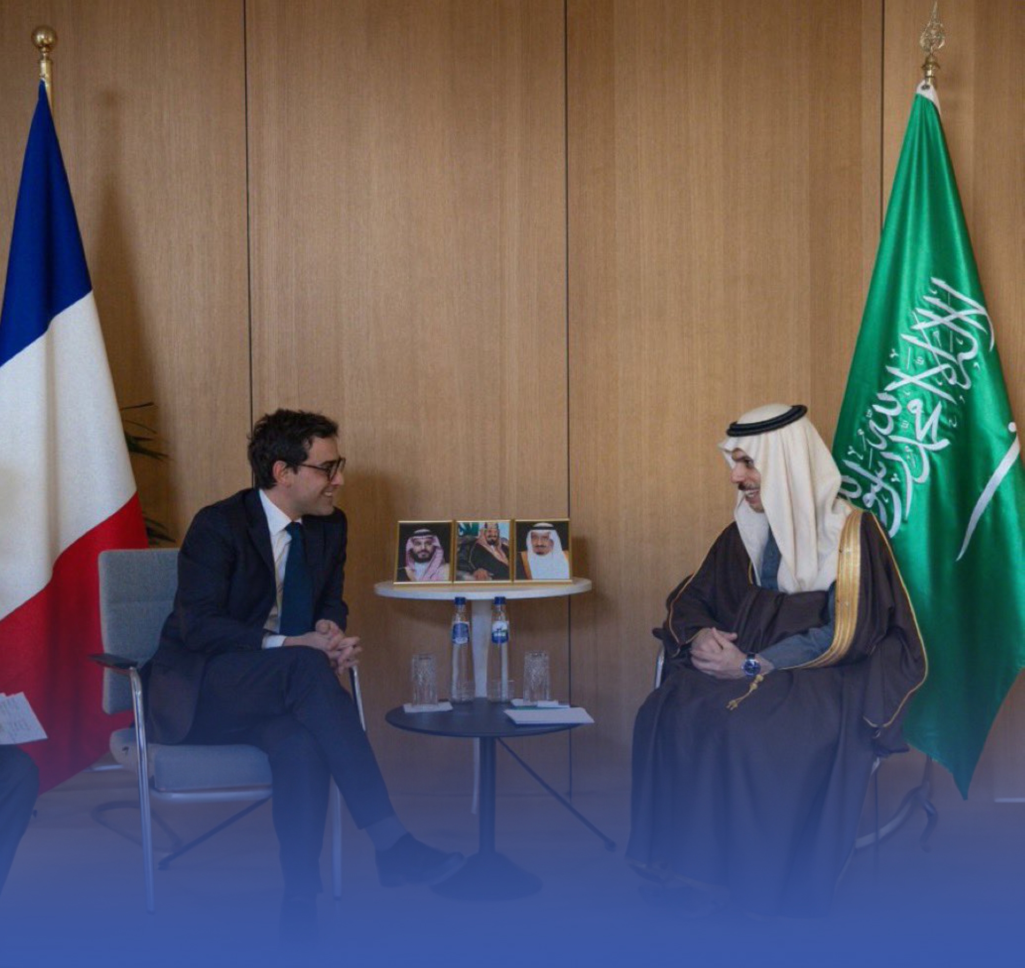 "بن فرحان" و"سيجورنيه" يبحثان المستجدات الإقليمية