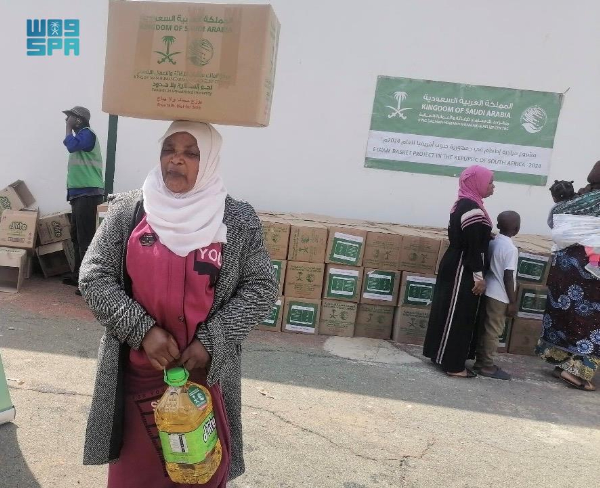 يأتي ذلك في إطار جهود المملكة عبر مركز الملك سلمان للإغاثة، للتخفيف من معاناة المحتاجين 