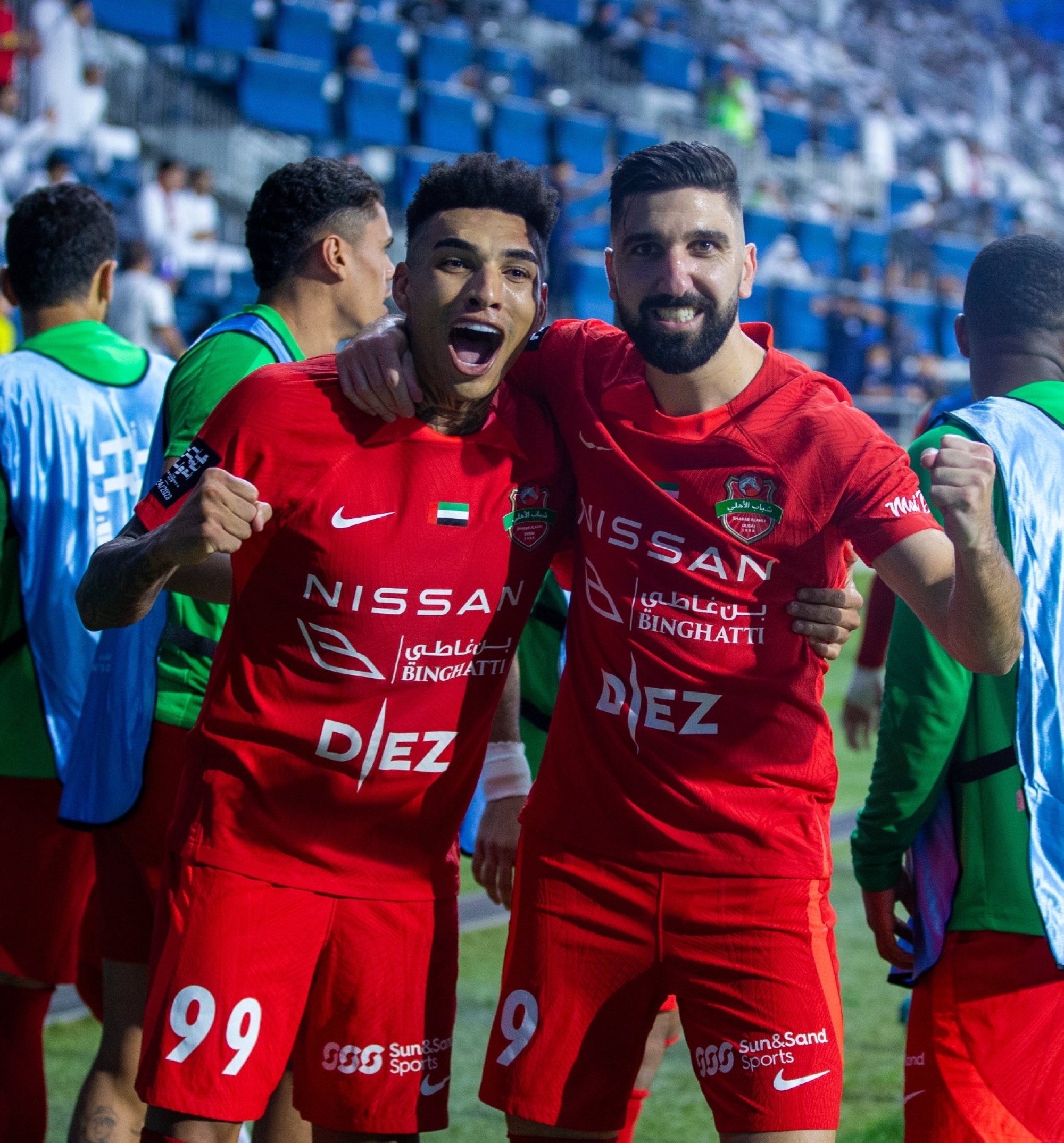 "الأهلي" يطيح بالشارقة ويبلغ نصف نهائي كأس الإمارات