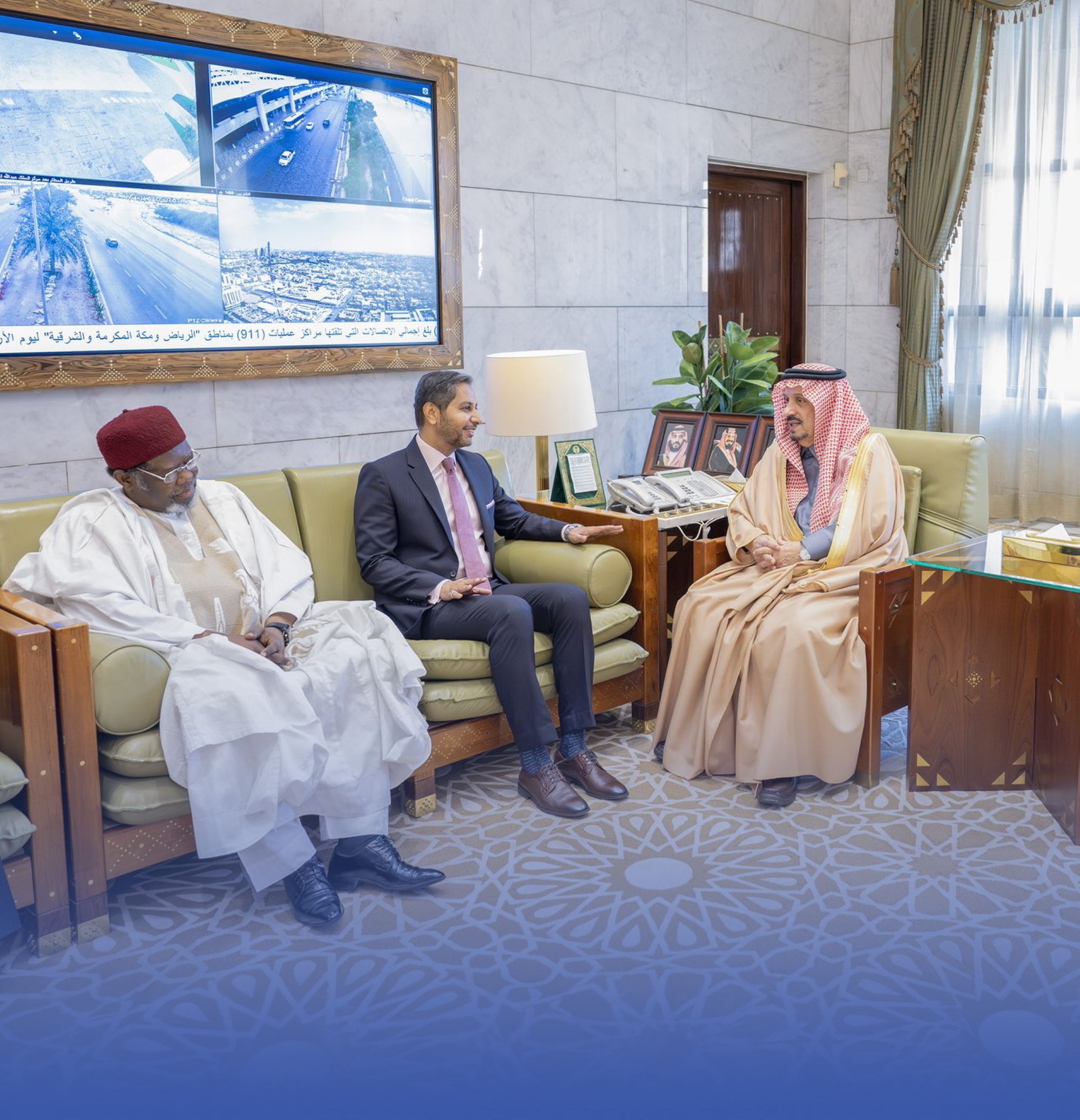 أمير الرياض يستقبل عميد السلك الدبلوماسي