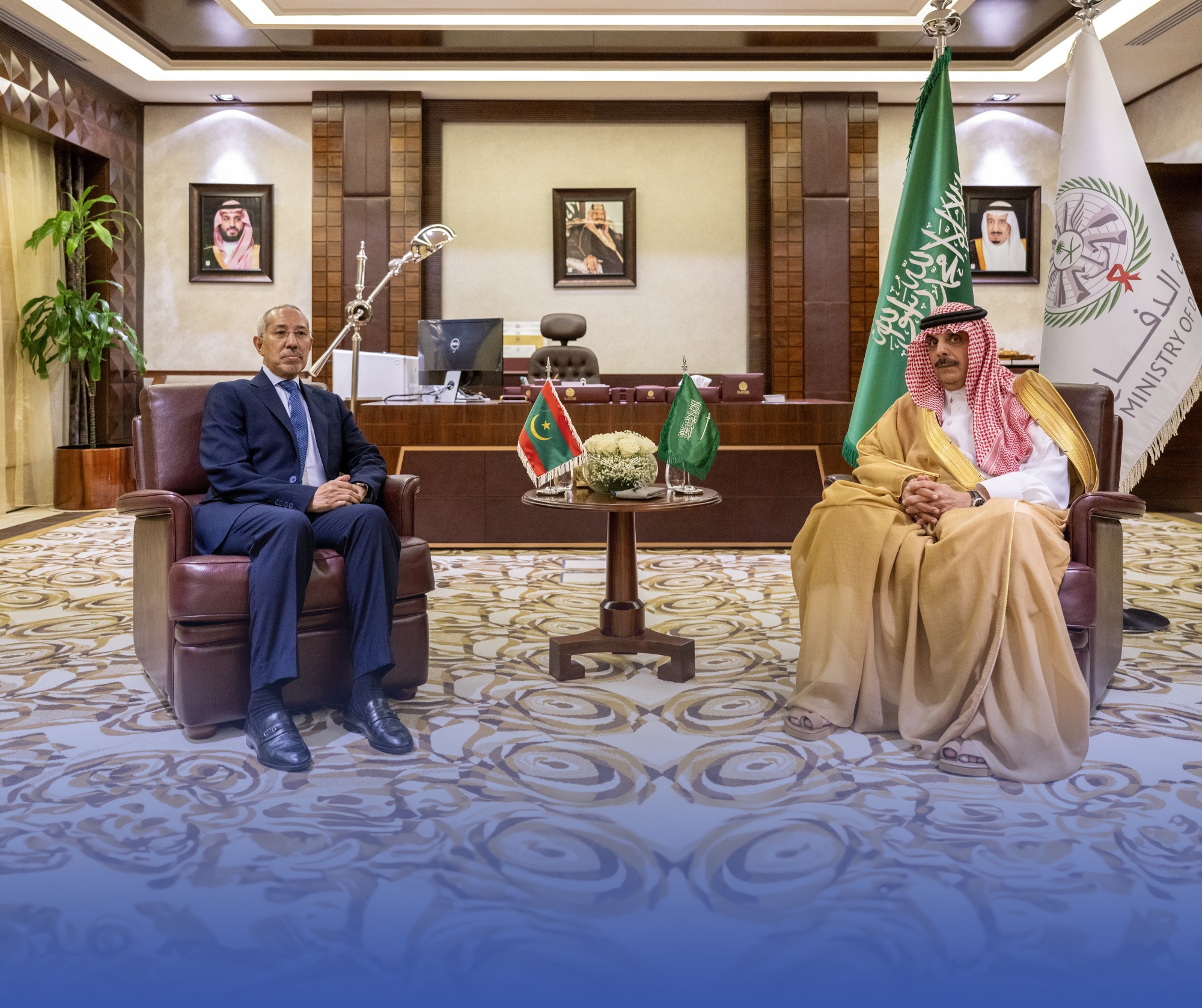 مباحثات تعاون عسكري بين المملكة وموريتانيا