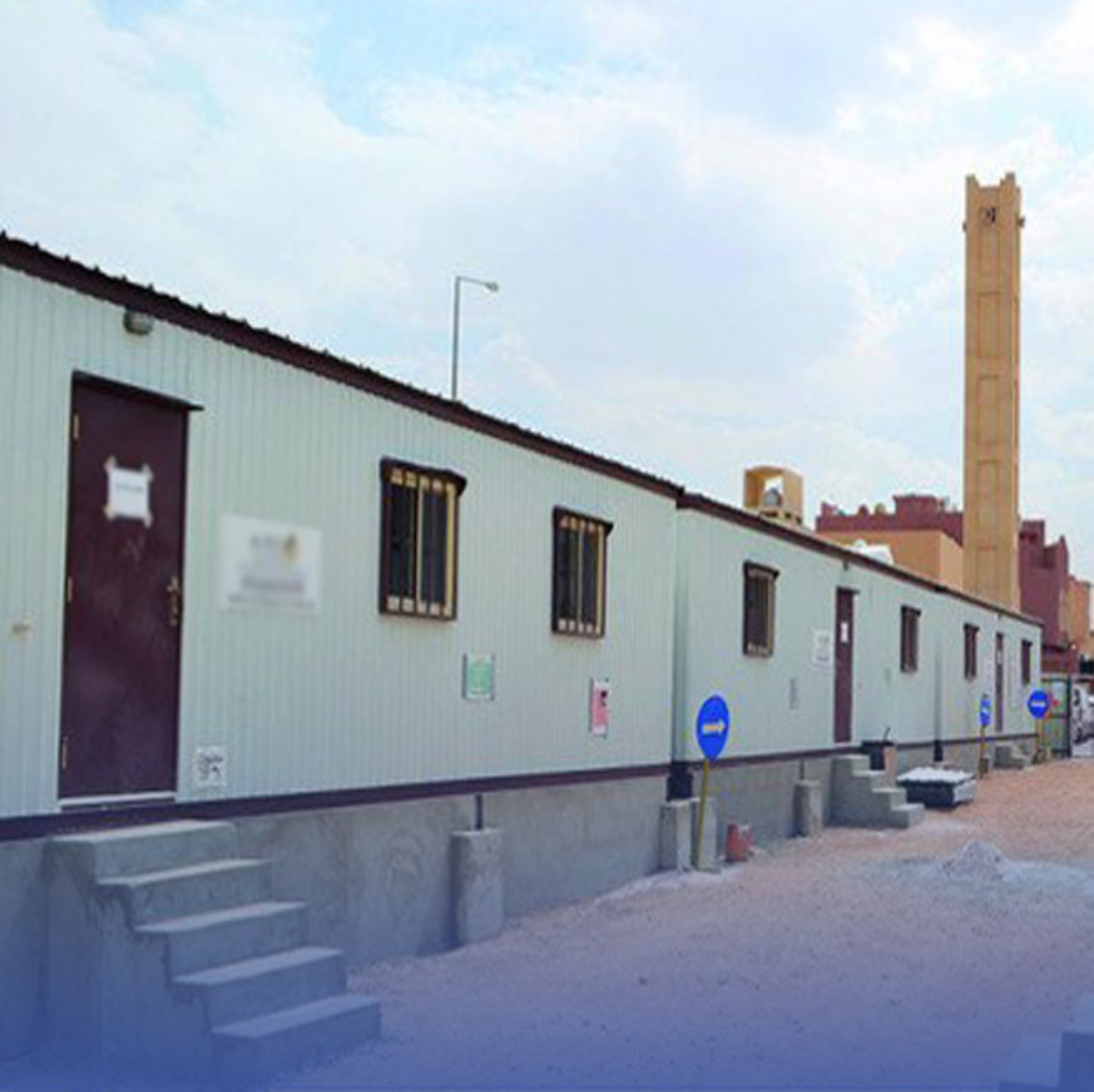 مساحات مفتوحة وتشجير بمساكن الأفراد الجماعية