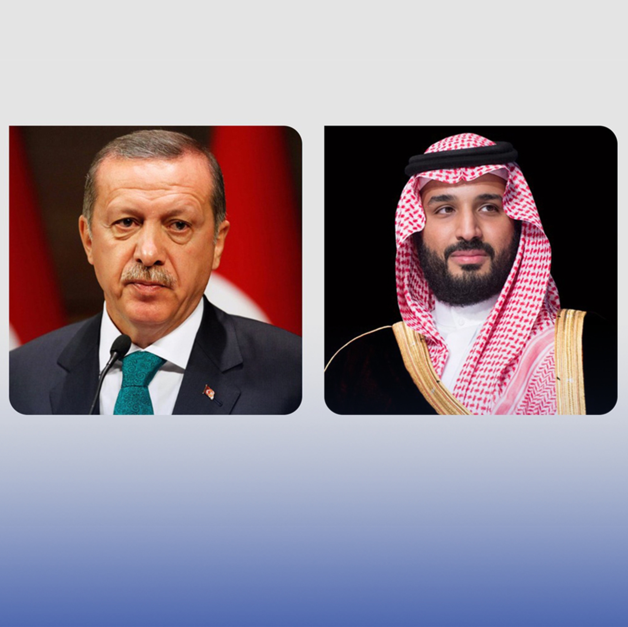 ولي العهد والرئيس التركي يستعرضان العلاقات الثنائية