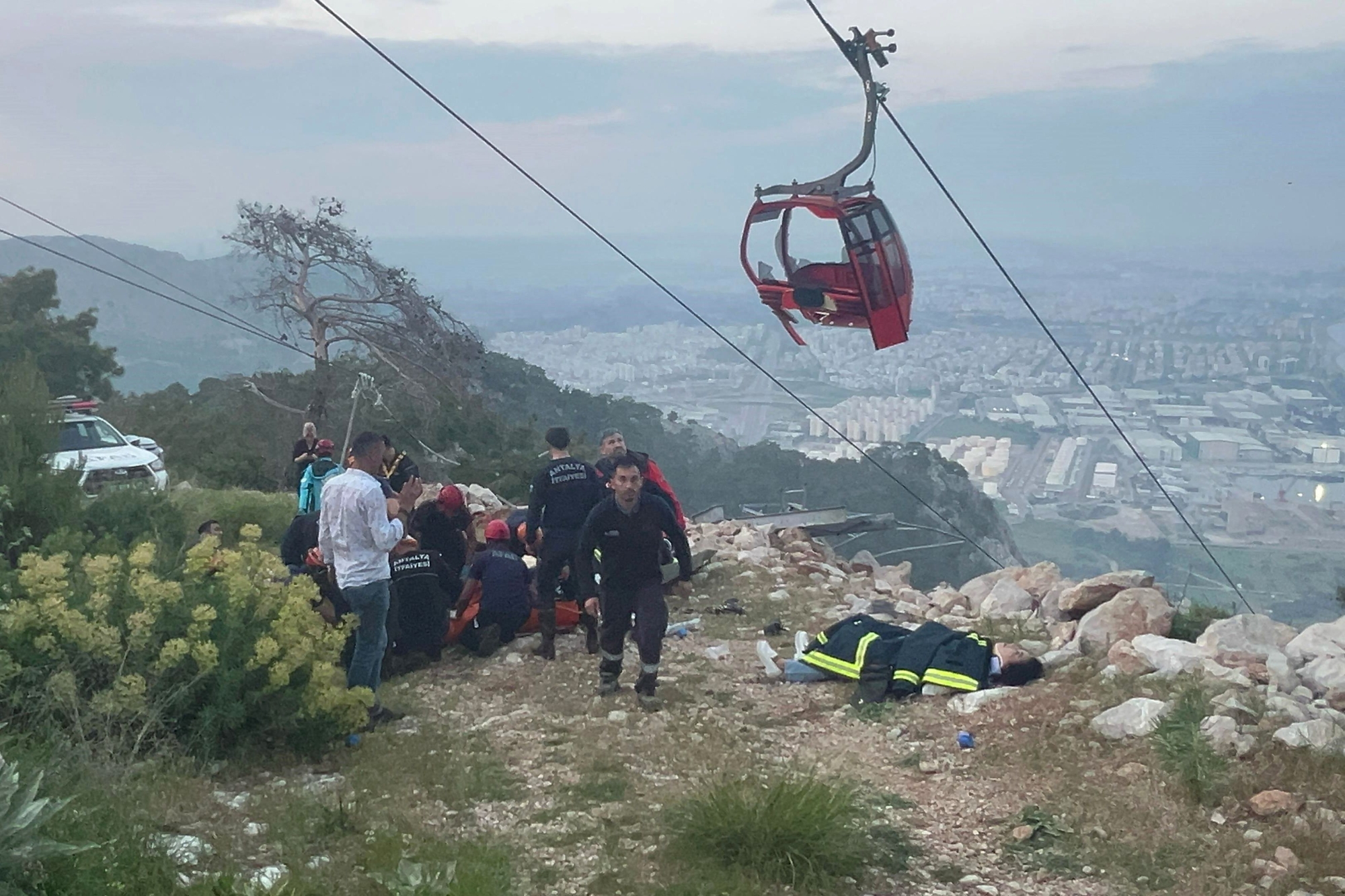 مقتل شخص بسقوط مقصورة تلفريك في تركيا
