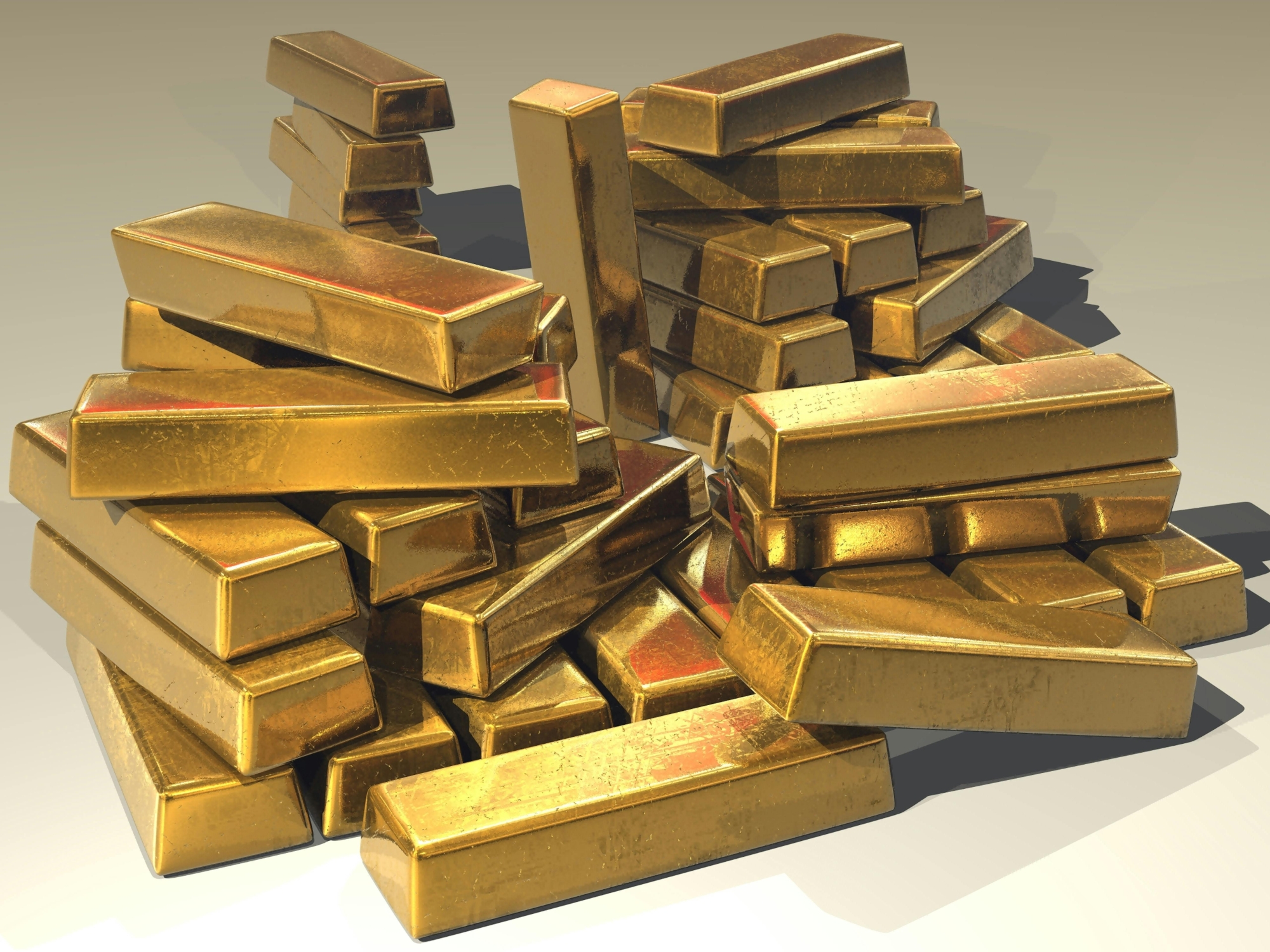 هبوط أسعار الذهب بنسبة 3%