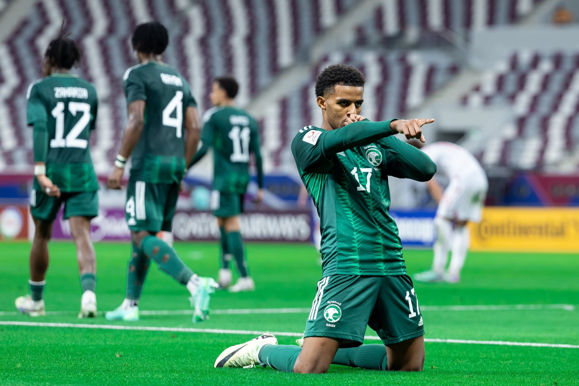"موعدنا الدوحة".. وسم الجماهير لدعم الأخضر أمام أوزبكستان