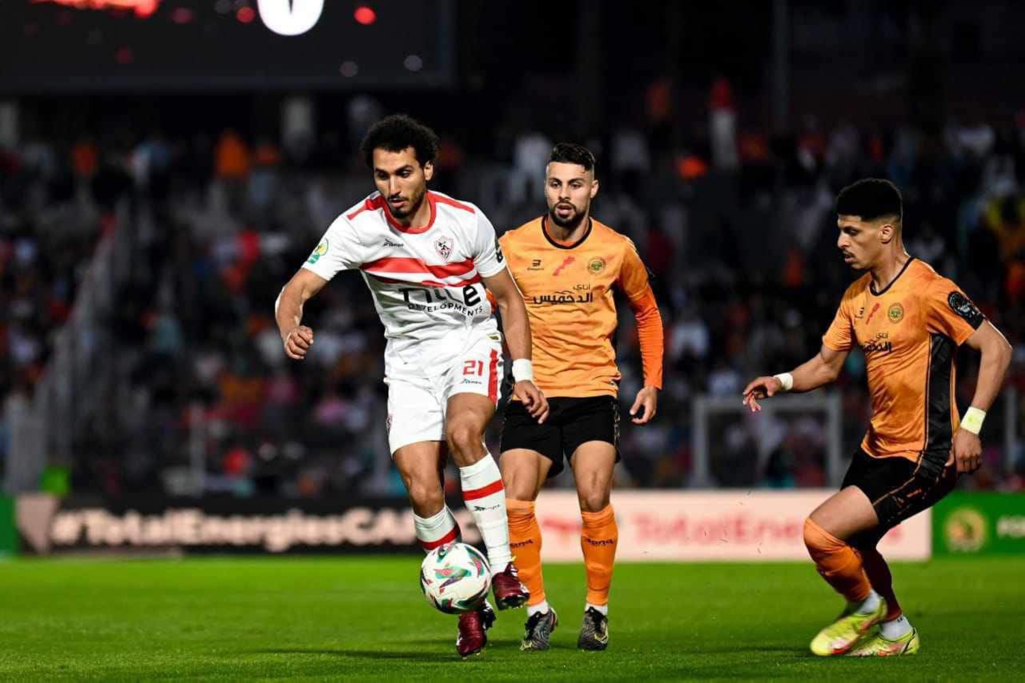 نهضة بركان يهزم الزمالك في ذهاب نهائي الكونفدرالية