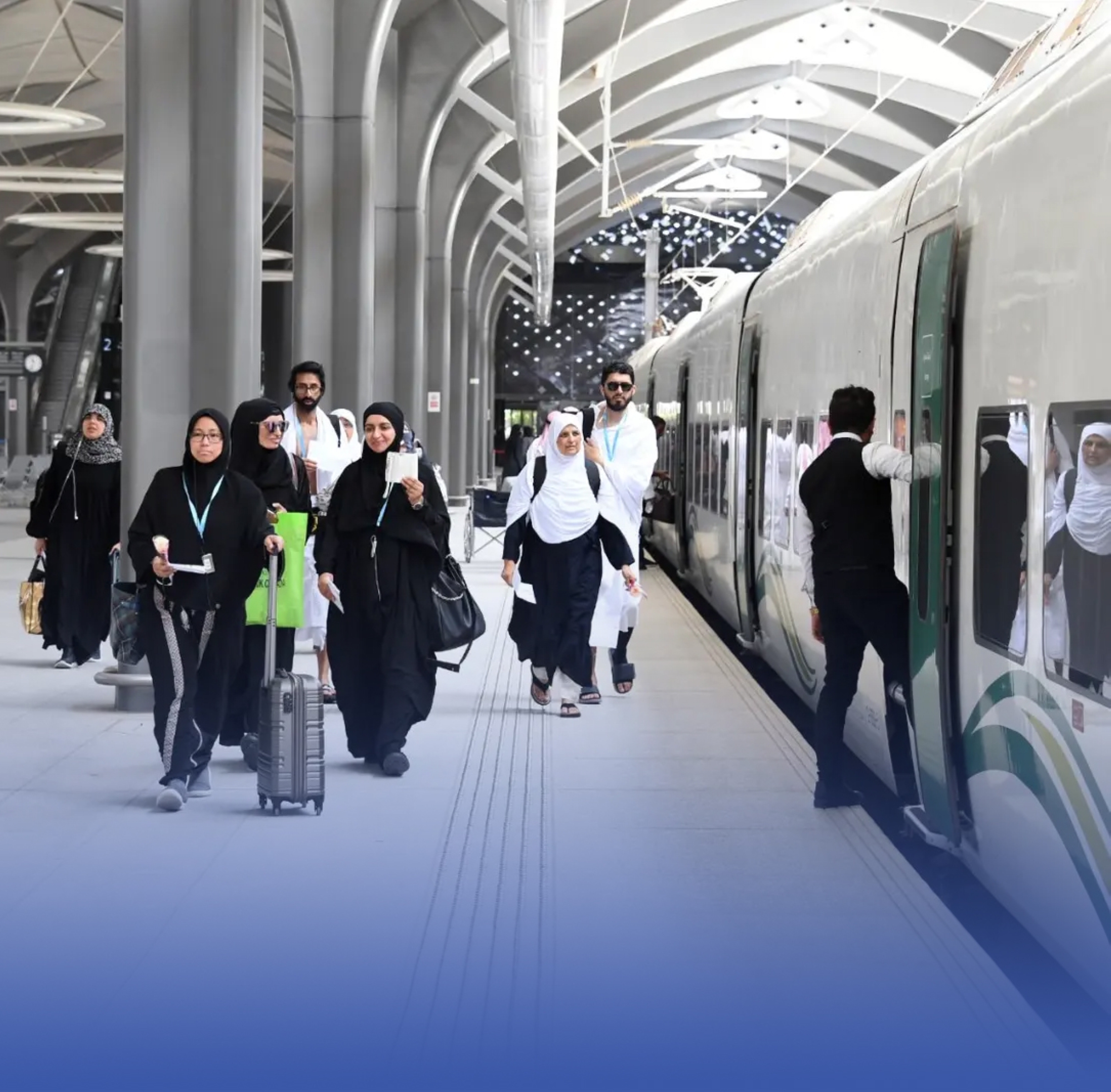 قطارا المشاعر والحرمين جاهزان لاستقبال الحجاج