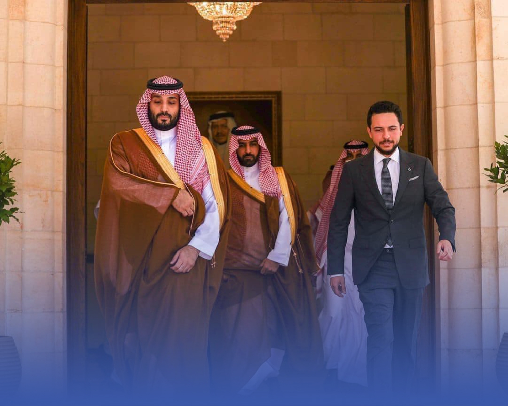 ولي عهد الأردن: رؤية الأمير محمد بن سلمان جريئة وطموحة