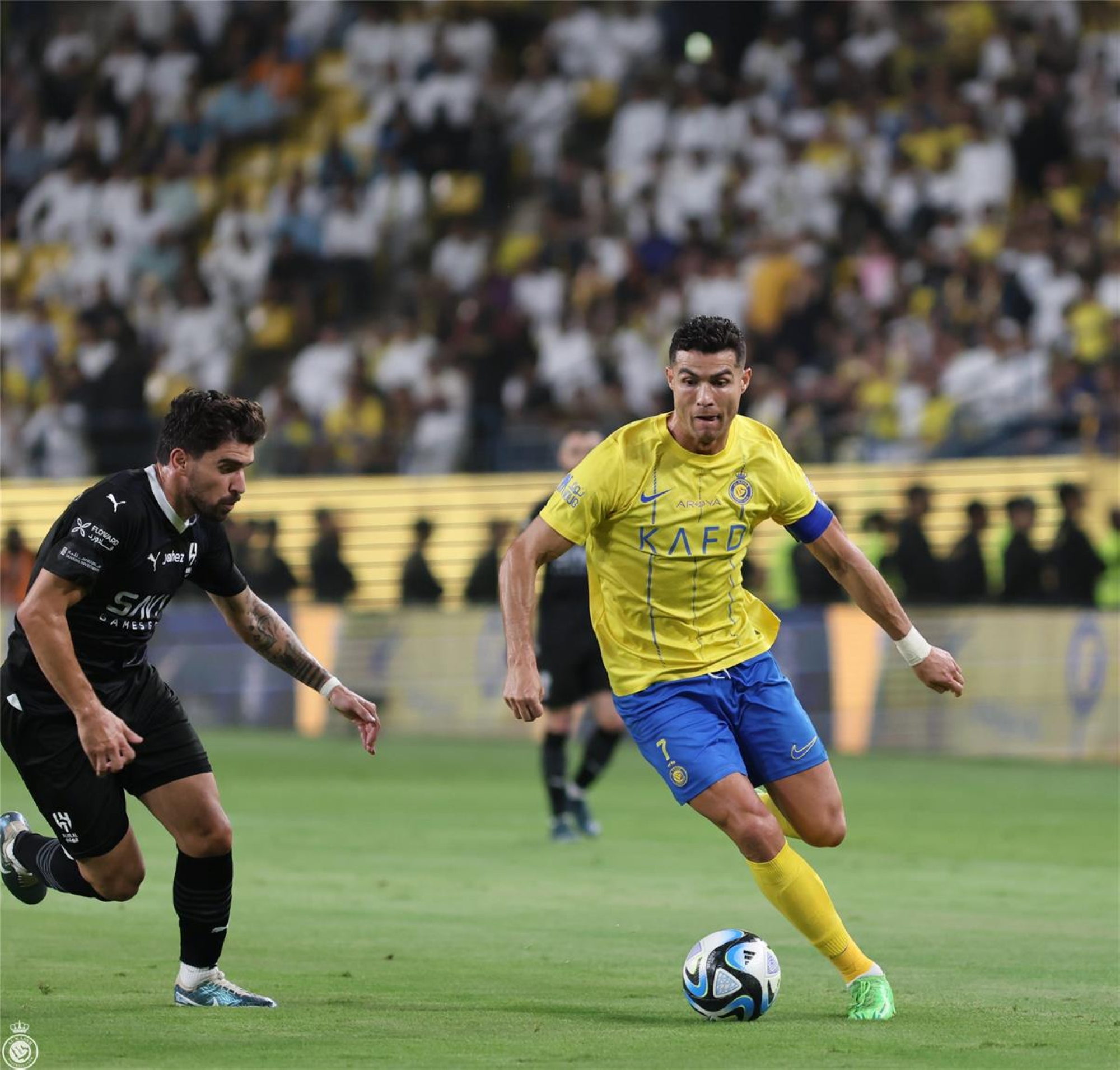 تشكيلة فريقي الهلال والنصر في نهائي كأس الملك