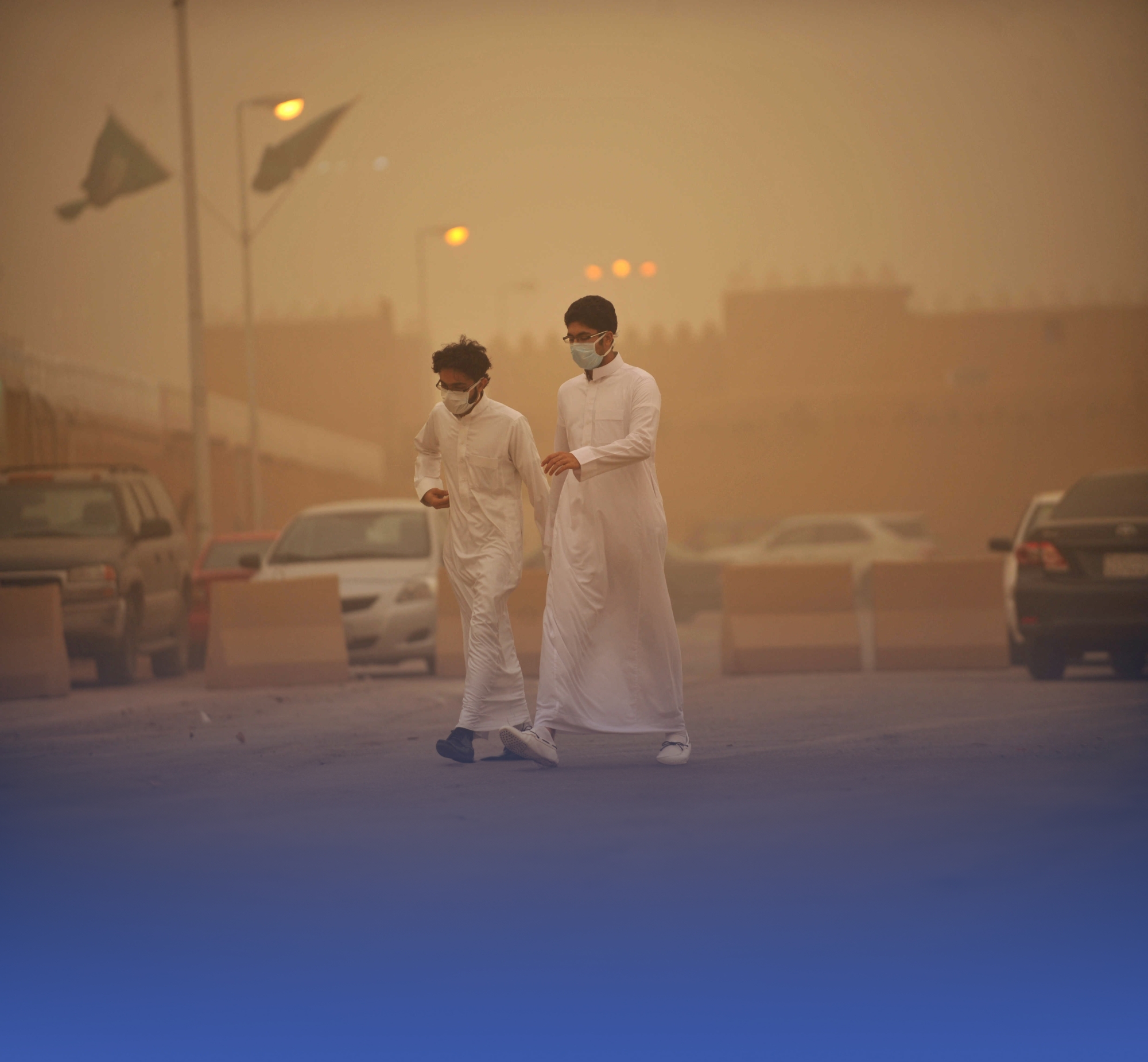 المملكة تسجل أقل معدل للغبار منذ 20 عاماً