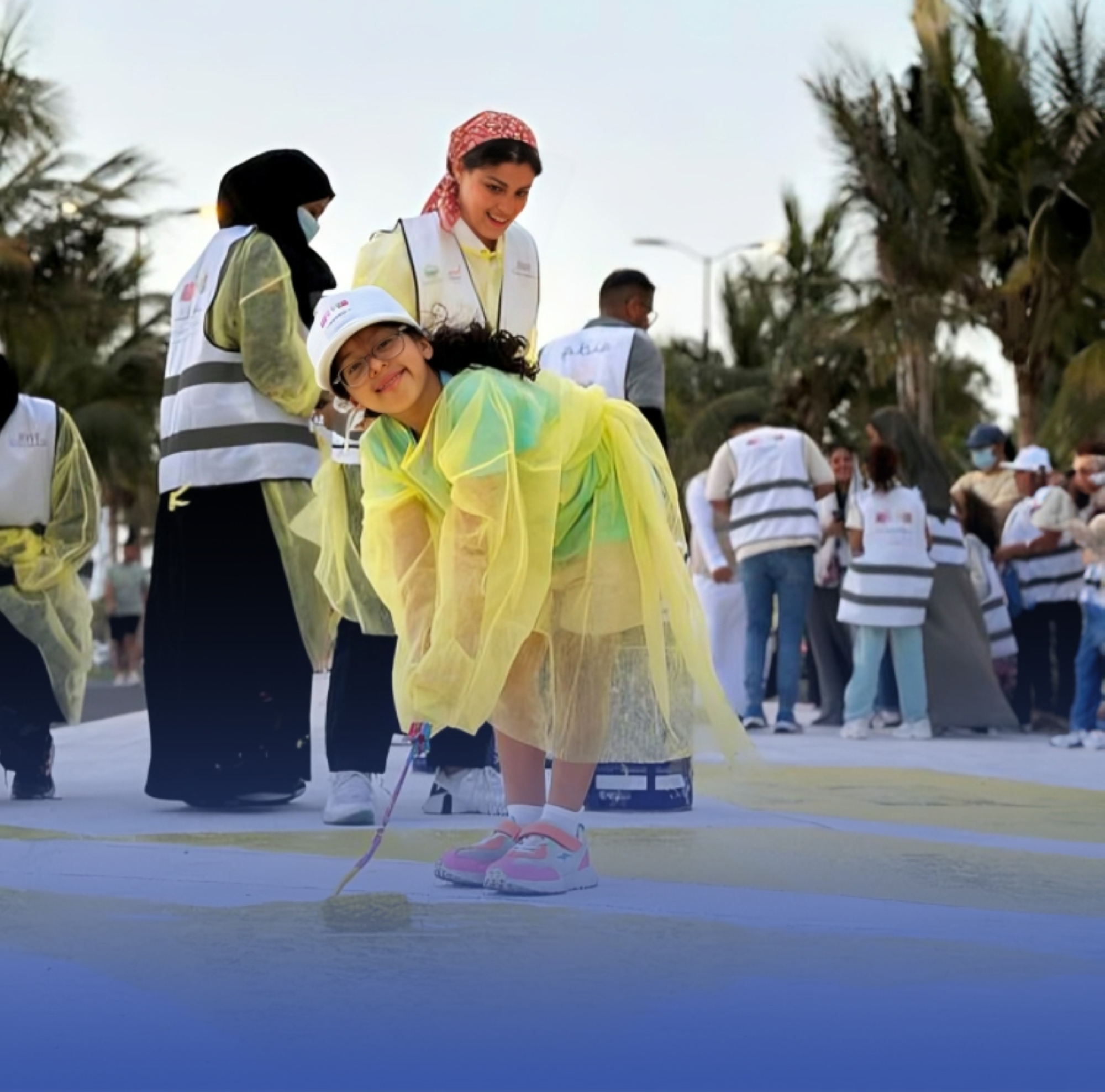 "ممشى الواجهة البحرية" لوحة فنية في الهواء الطلق