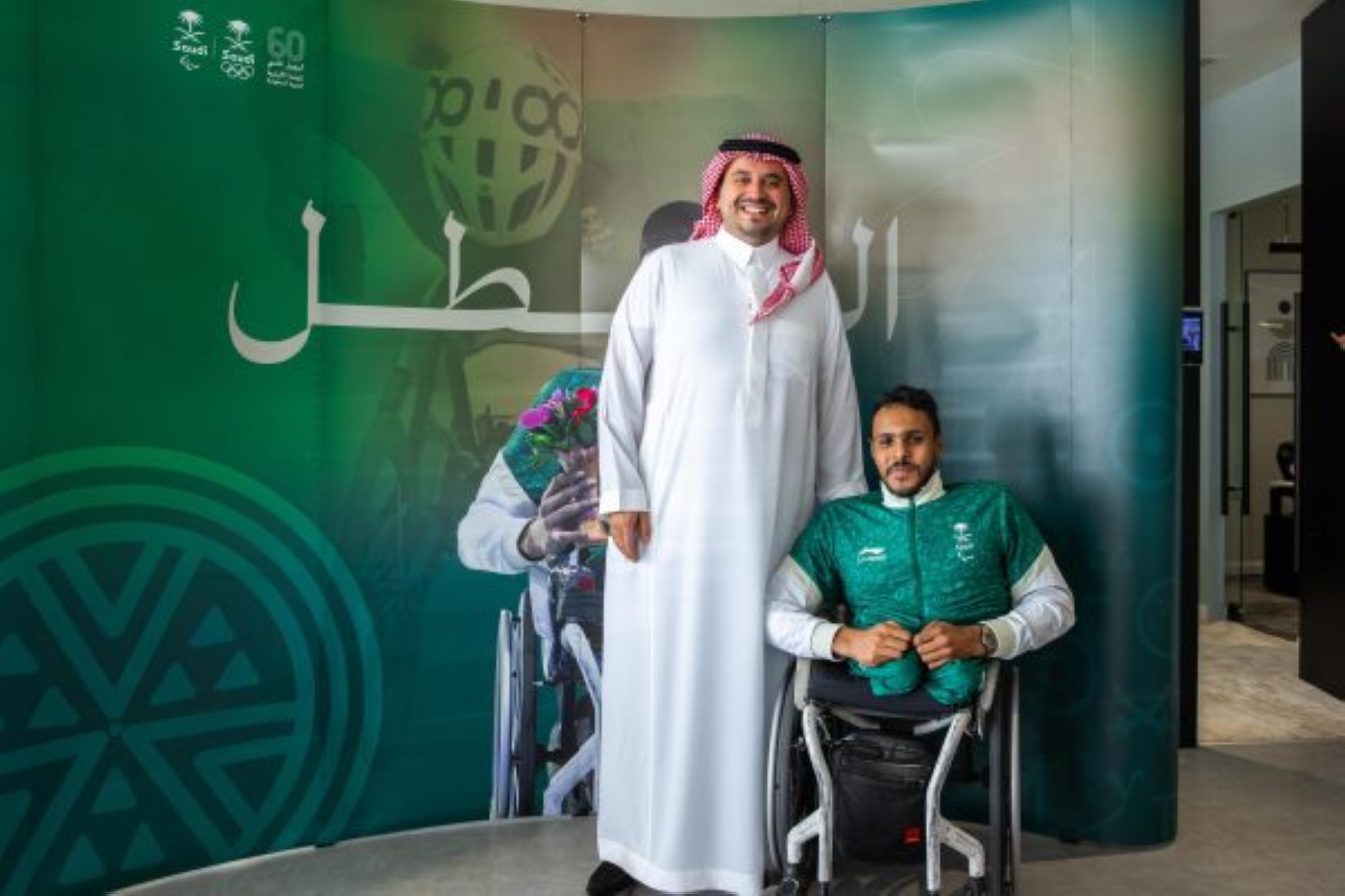 بن جلوي يستقبل القرشي