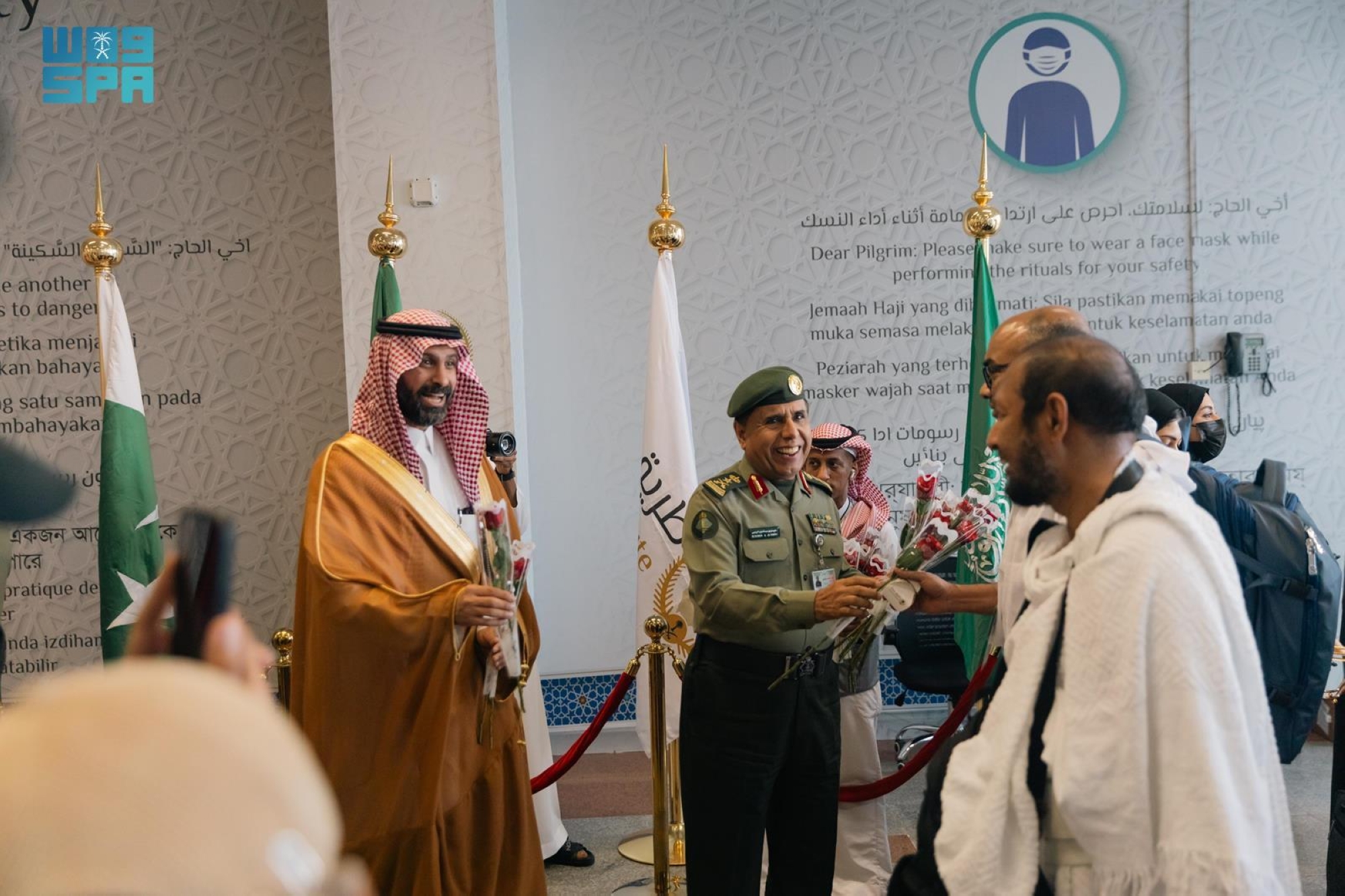 وصول جميع حجاج مبادرة طريق مكة