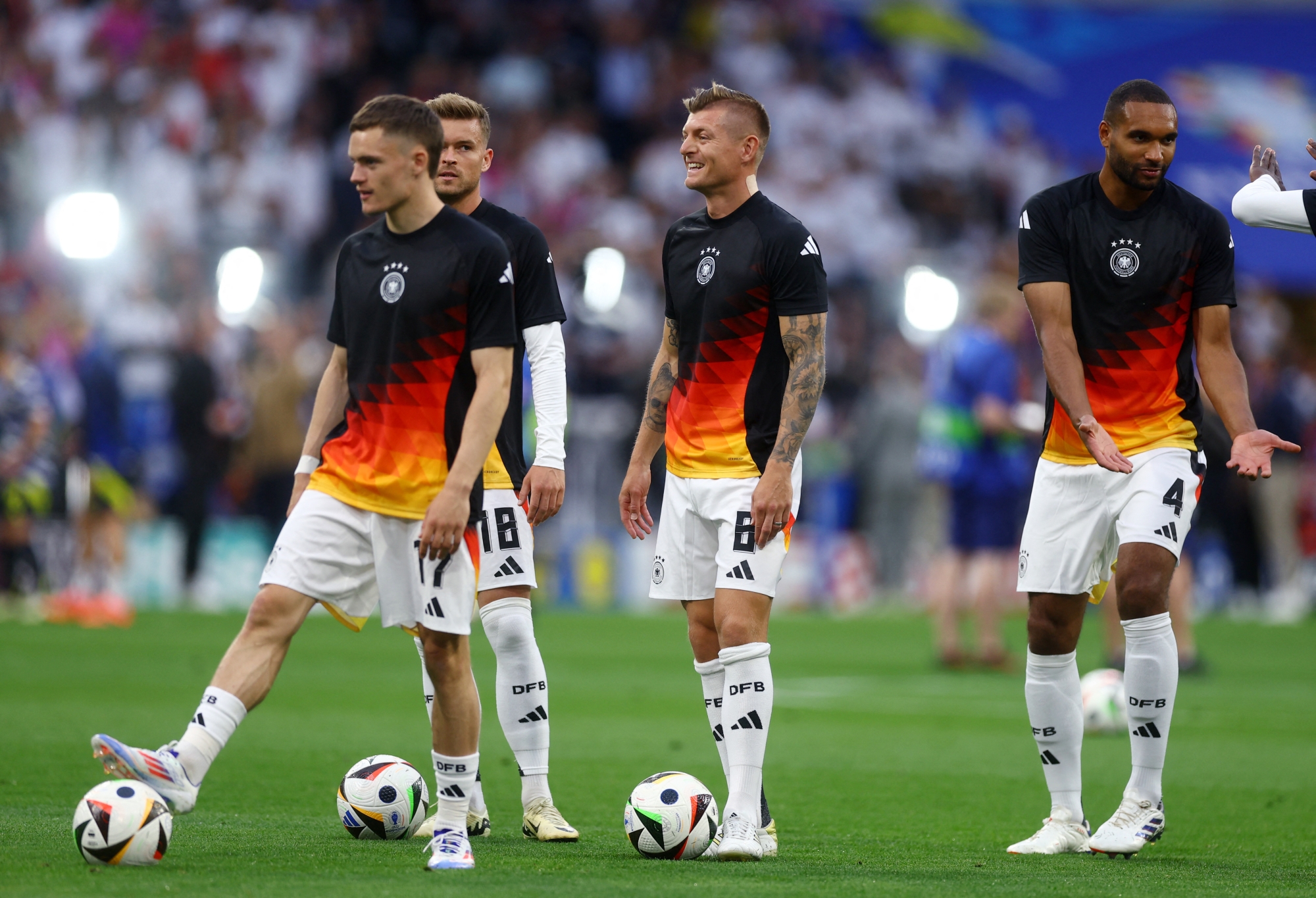 تشكيلة ألمانيا واسكتلندا في افتتاح "يورو 2024"