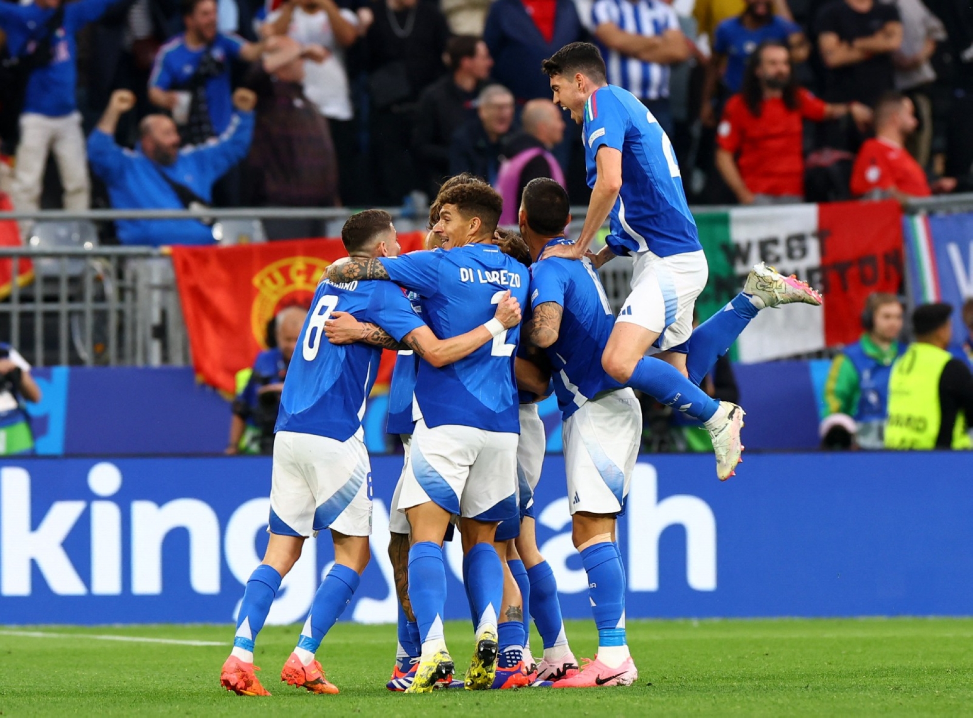 إيطاليا تقلب الطاولة على ألبانيا في يورو 2024