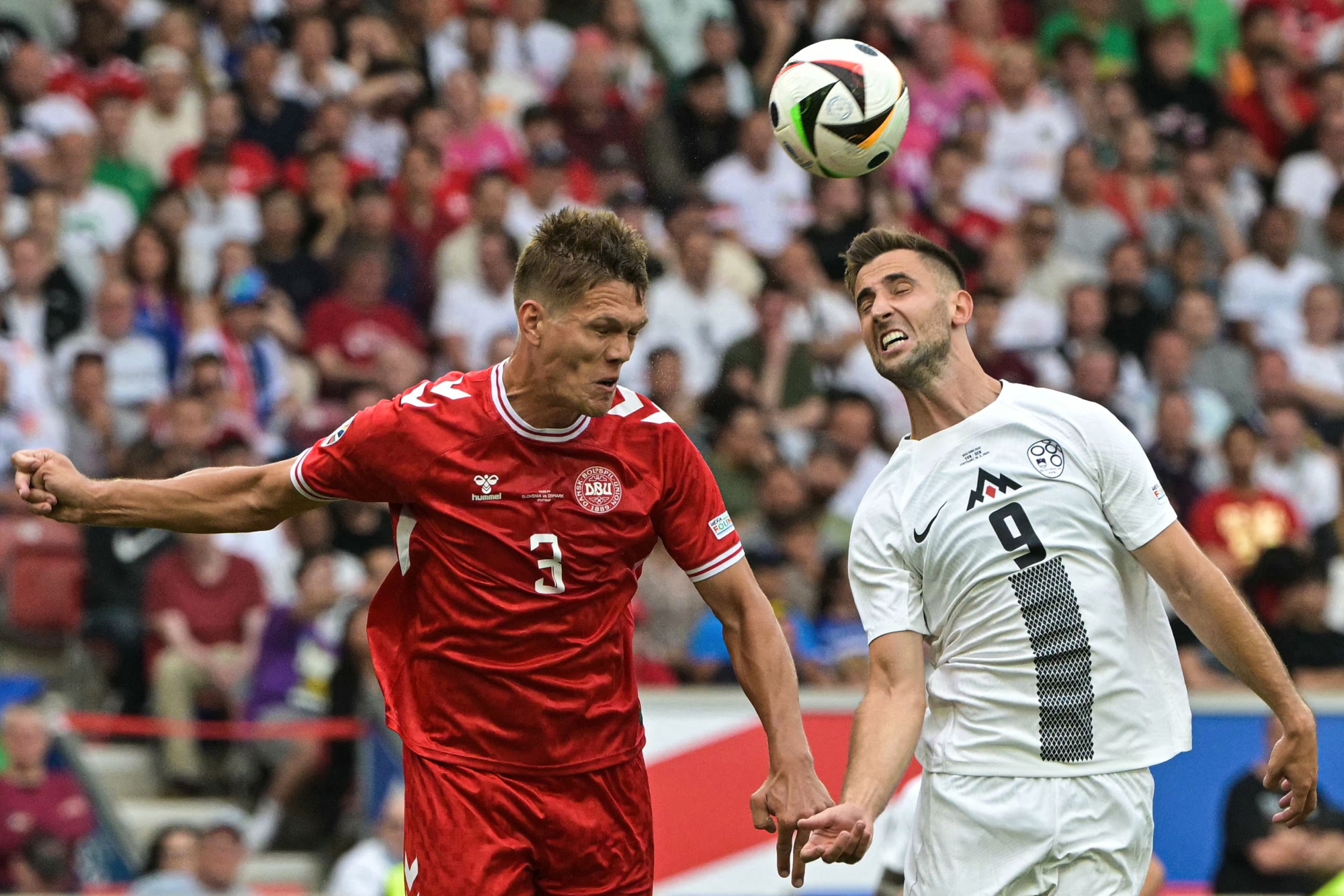 الدنمارك وسلوفينيا.. أول تعادل في يورو 2024