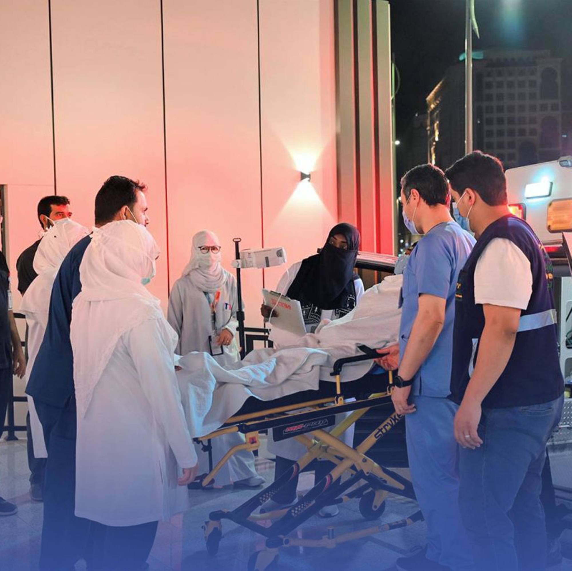 إنقاذ حياة حاجة عراقية من جلطة دماغية