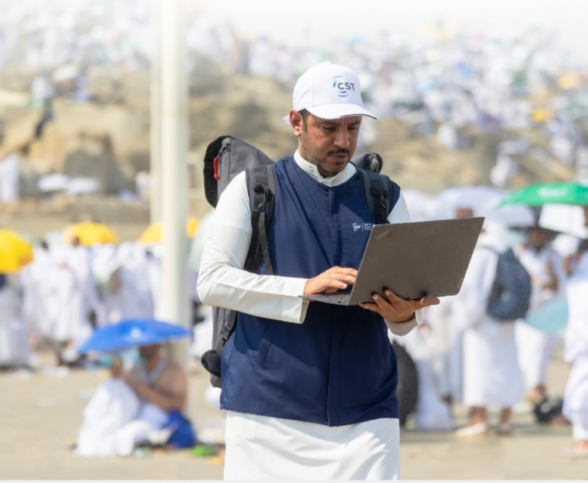 65.47 ألف تيرابايت استهلاك البيانات بالحج