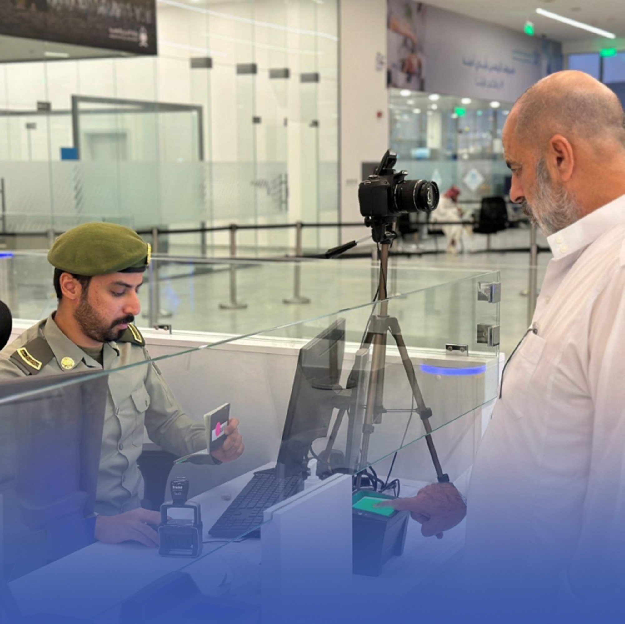 حجاج البر يواصلون المغادرة إلى بلدانهم